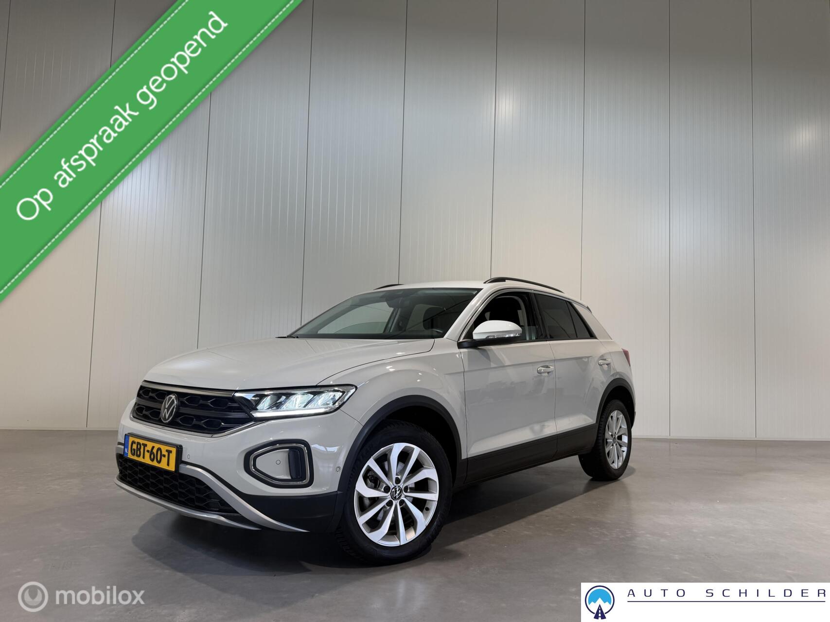 Volkswagen T-roc 1.0 TSI Life Edition, Led|Adaptive|1e EIg.|NL Auto|Virtueel|Keyless|Carplay 2024 - voorkant