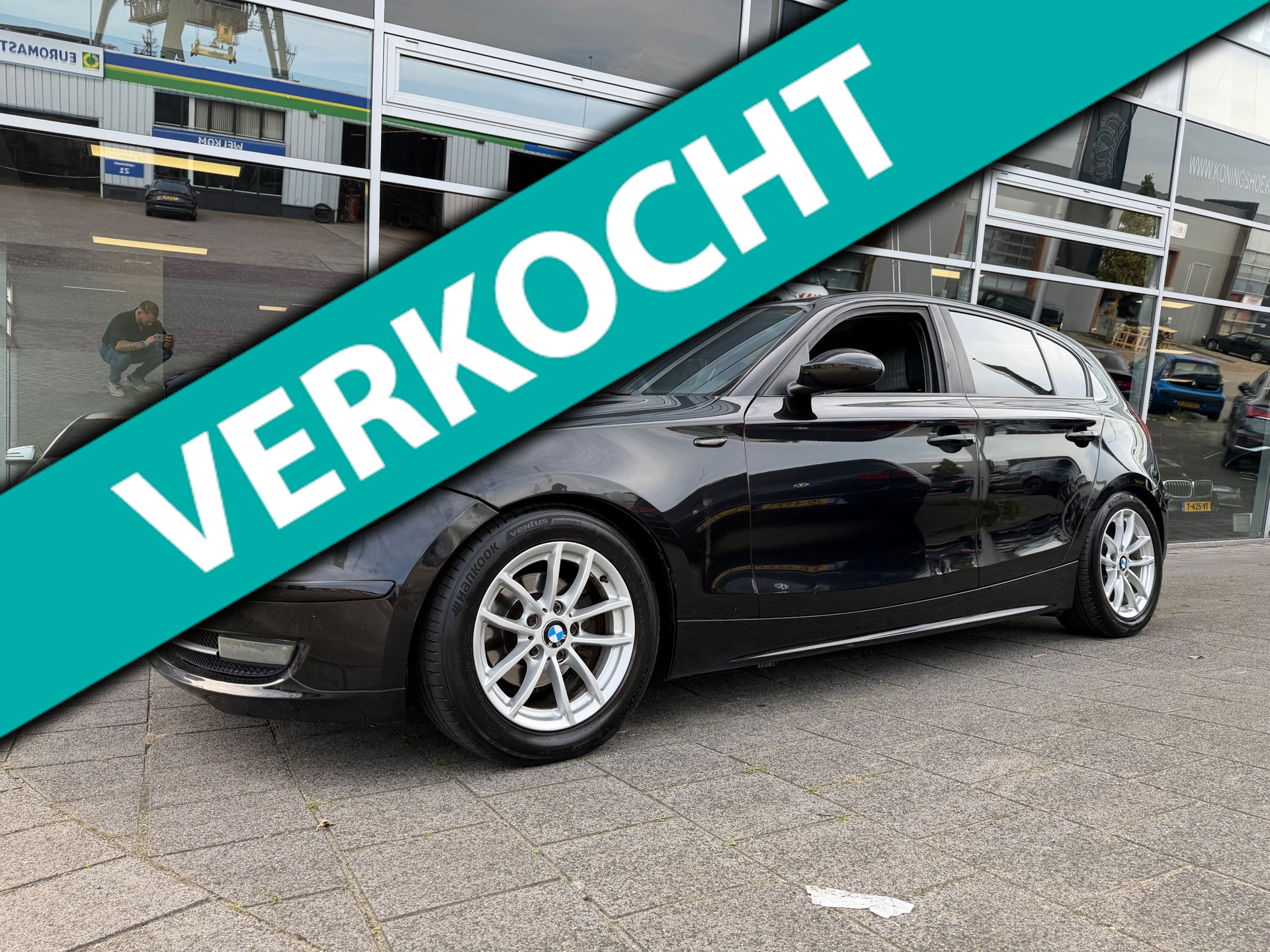 BMW 1er Reihe 118i High Executive 2005 - voorkant