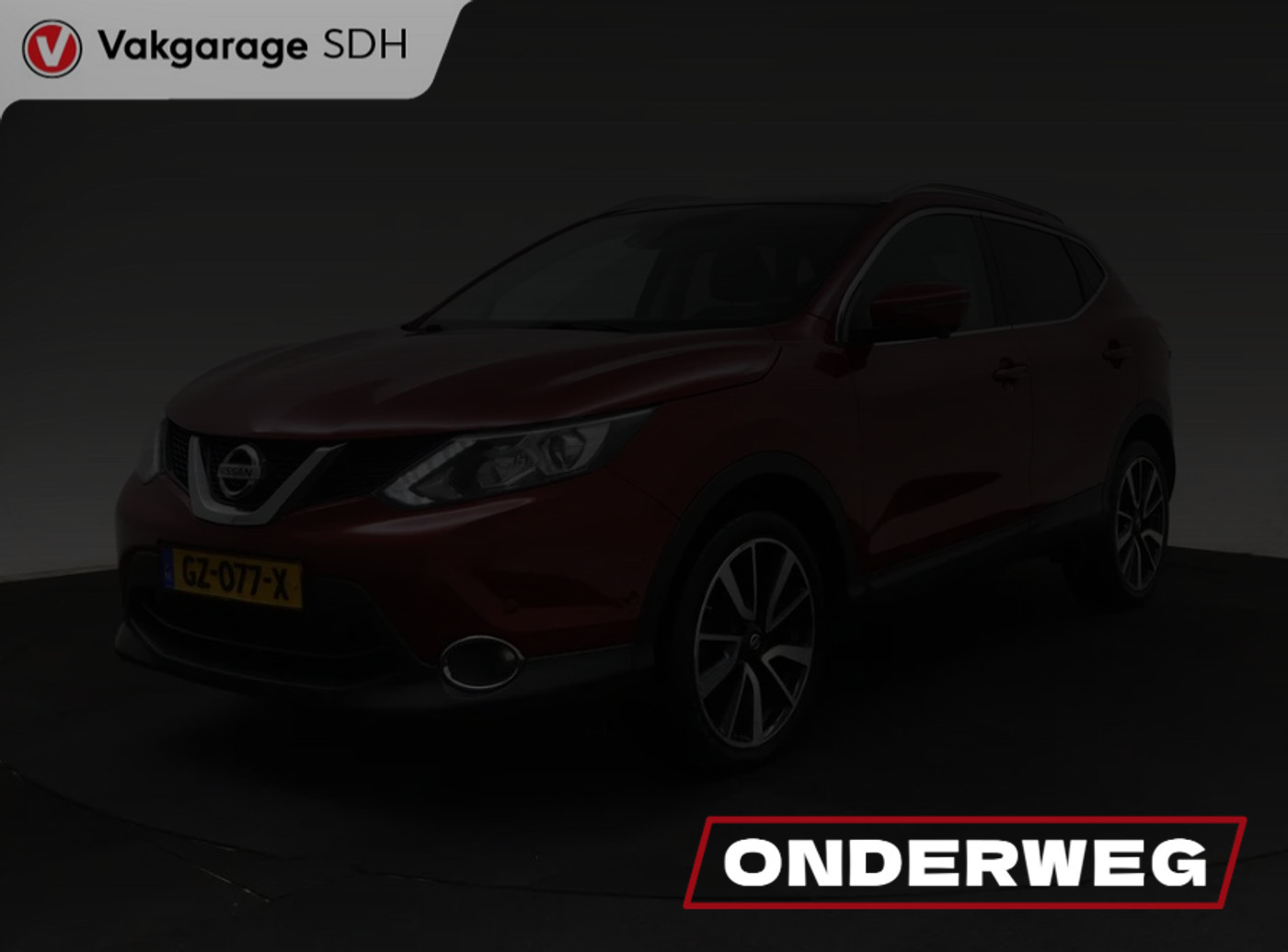 Nissan Nissan Qashqai 1.2 Tekna|Panoramadak|Trekhaak|Leer|Stoelverwarming 2015 - voorkant