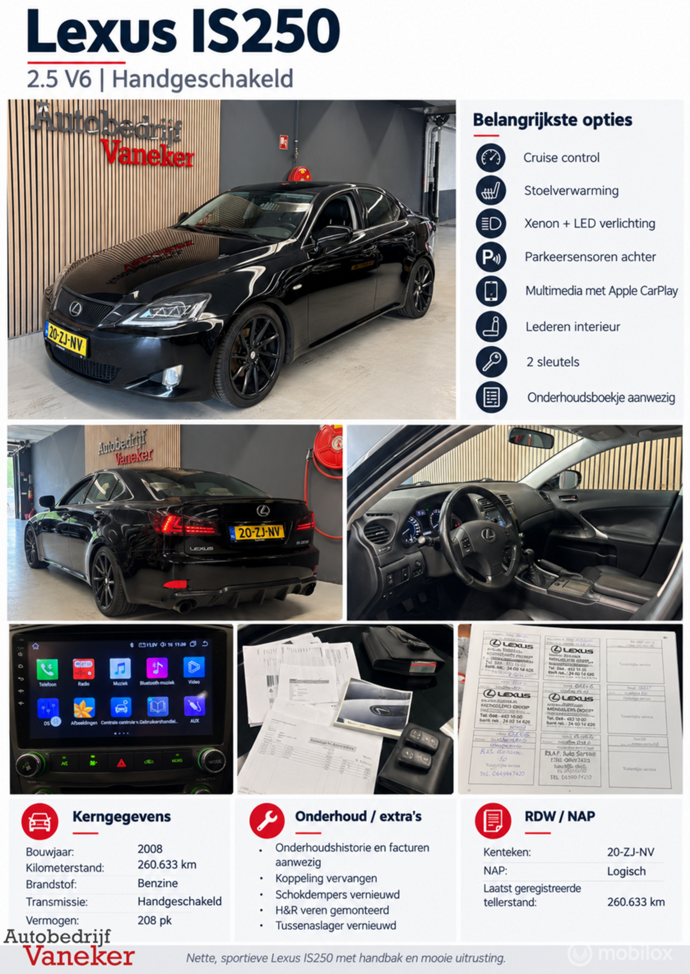 Foto van Lexus Lexus Is250