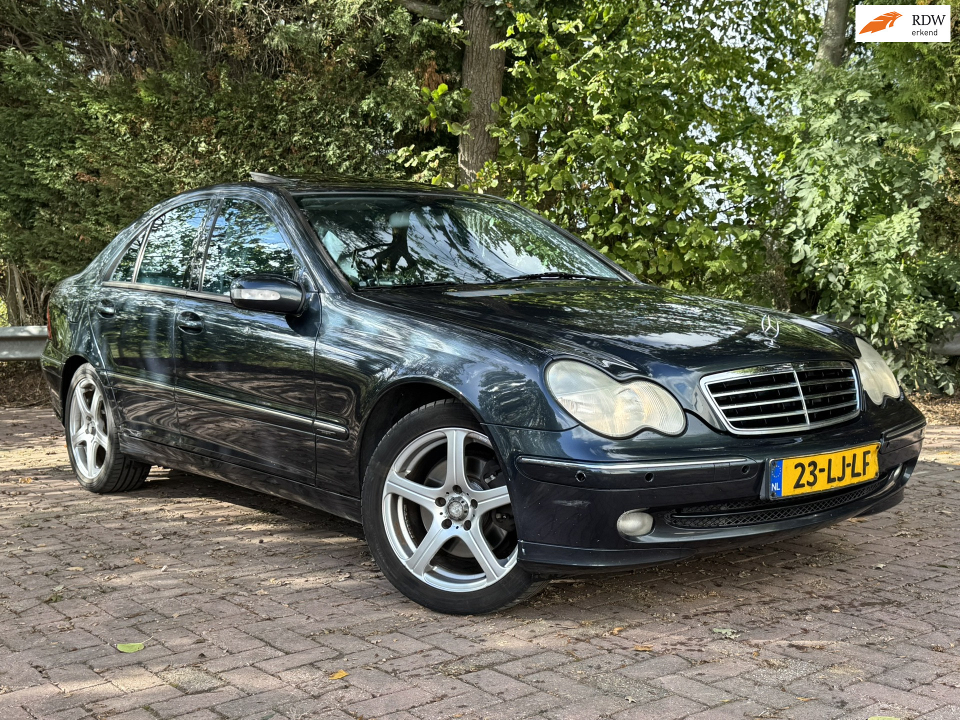 Mercedes-Benz C 240 4-matic 240 Elegance 4-Matic Schuifdak Leer 2003 - voorkant