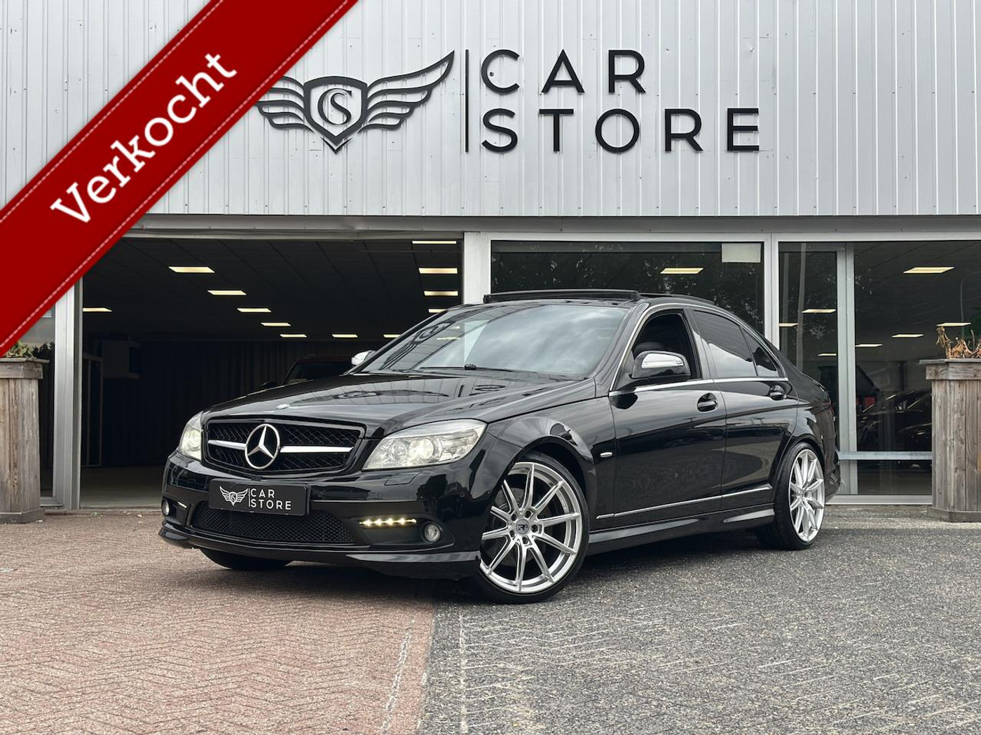 Mercedes-Benz C 350 4Matic 350 Avantgarde 4-Matic |PANO|STOEL VWM|LM VELGEN 19''|LEDER|MEMORY|CRUISE|CLIMA 2008 - voorkant