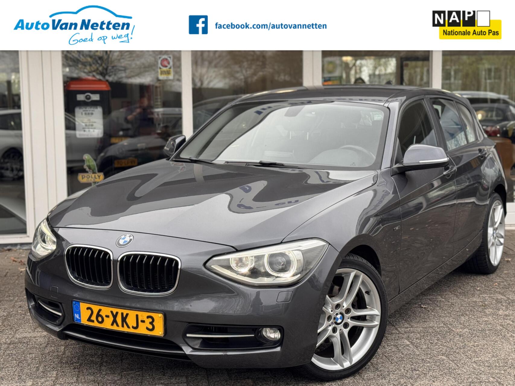 BMW 1er Reihe 118i Business*NEW APK 03/27*6 BAK*NAVIGATIE*NAP 2012 - voorkant