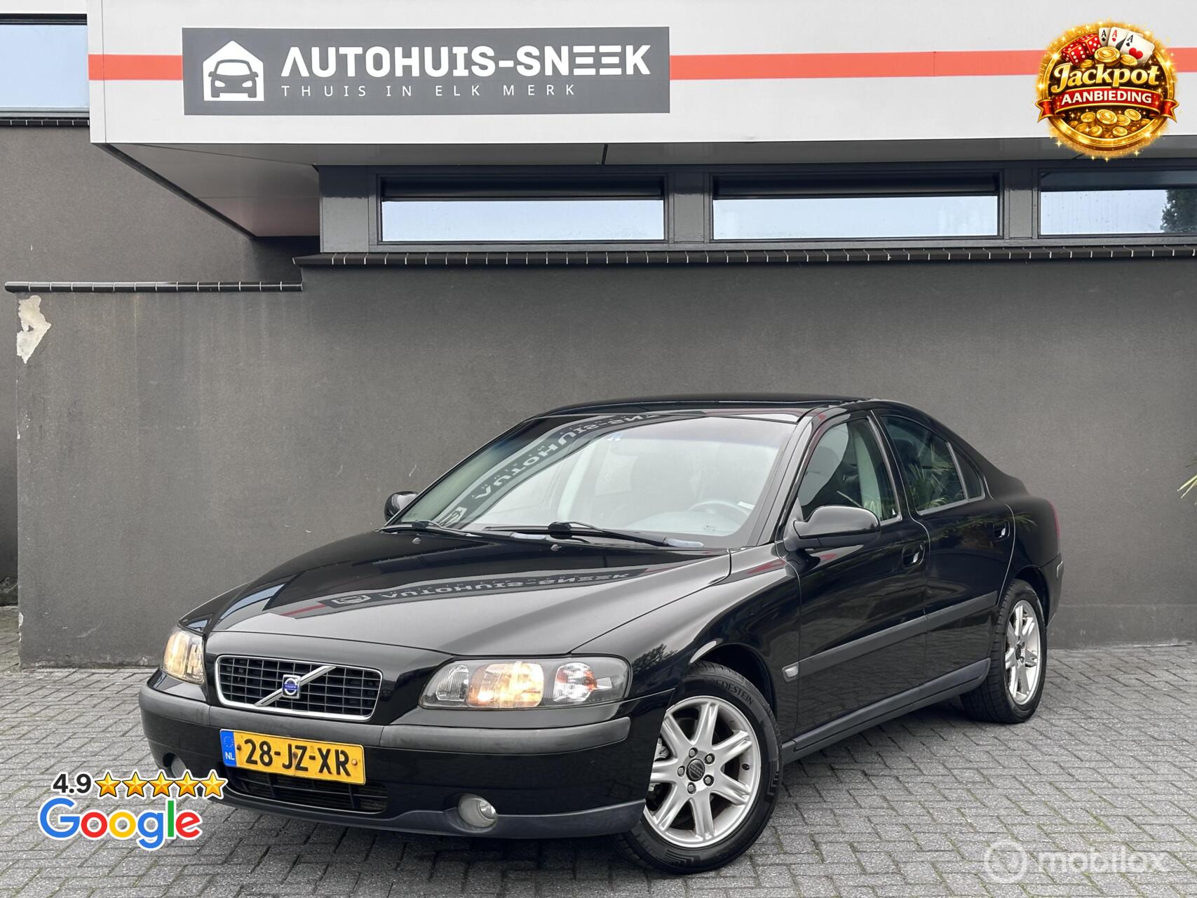 Volvo S60 2.4 Bi-Fuel| 5-Cilinder | Cruise | Airco | JACKPOT 2002 - voorkant