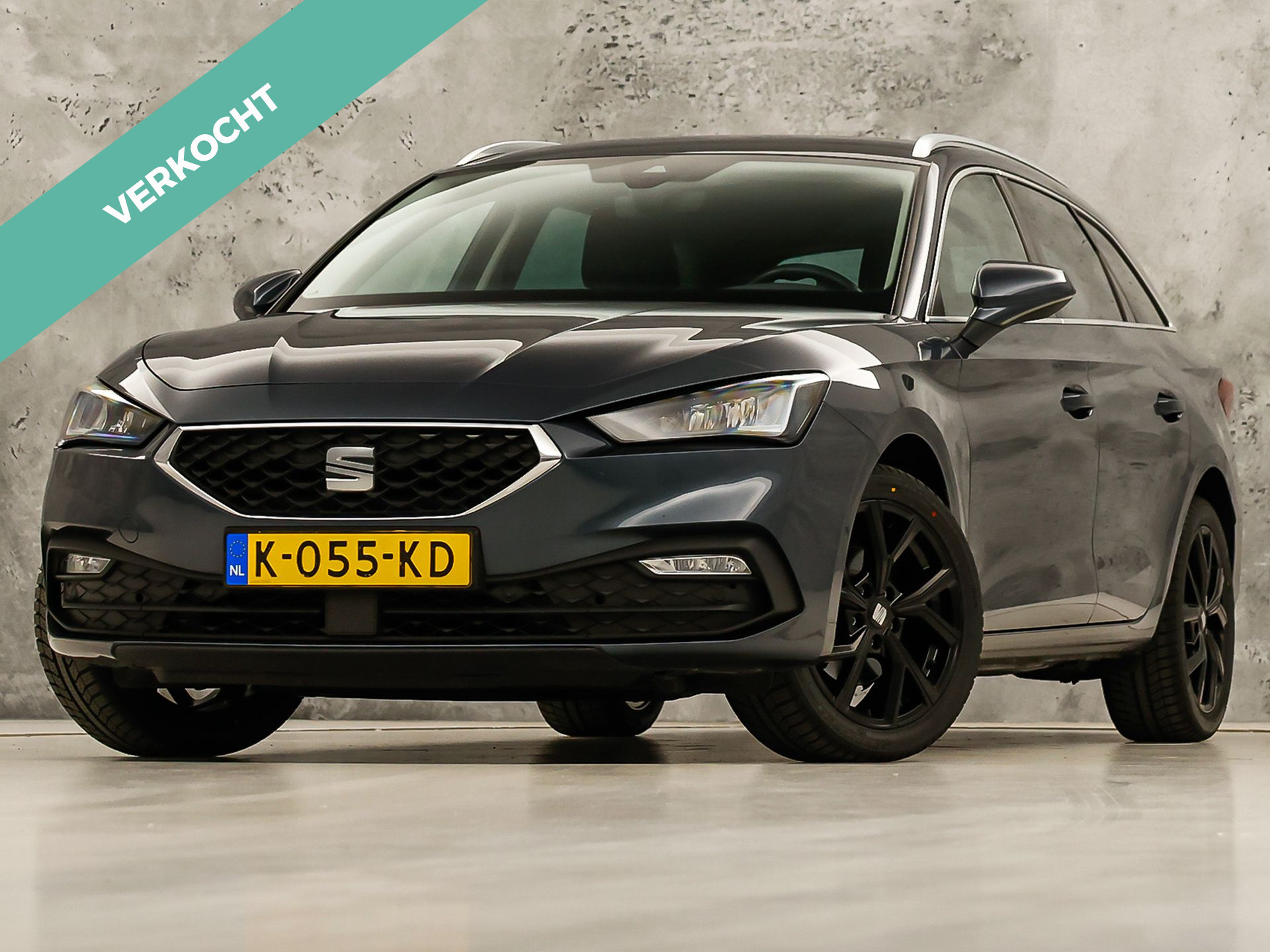 Seat Leon Sportstourer 1.5 TSI Sport 2021 - voorkant