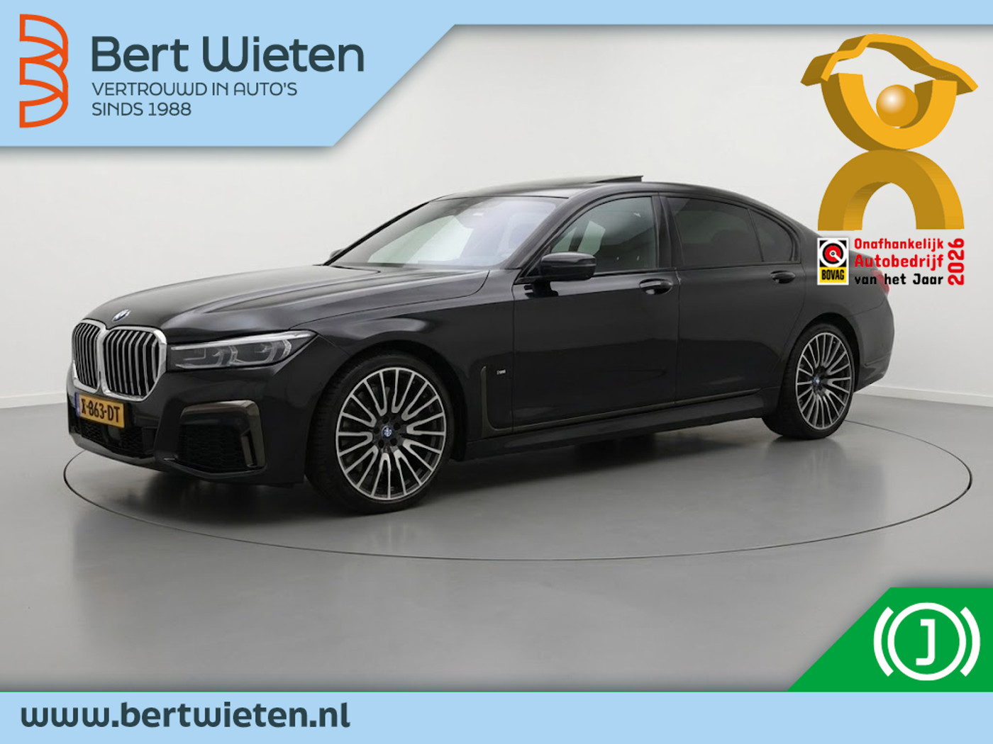 BMW 7-serie 745e High Executive 2020 - voorkant