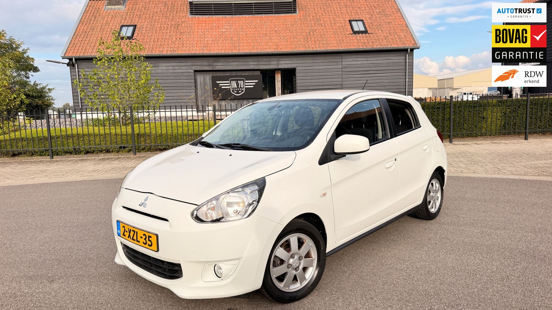 Mitsubishi Mitsubishi Space Star 1.0 Bright AIRCO/ECC LM VELGEN 2014 - voorkant