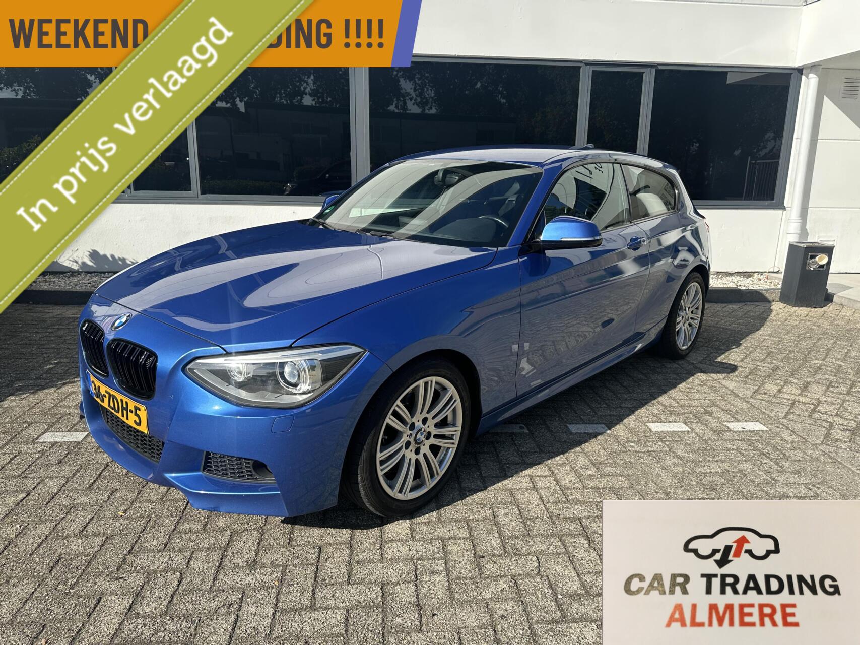BMW 1er Reihe 116i M-PAKKET VOL OPTIES INRUILKOOPJE €3333 2012 - voorkant
