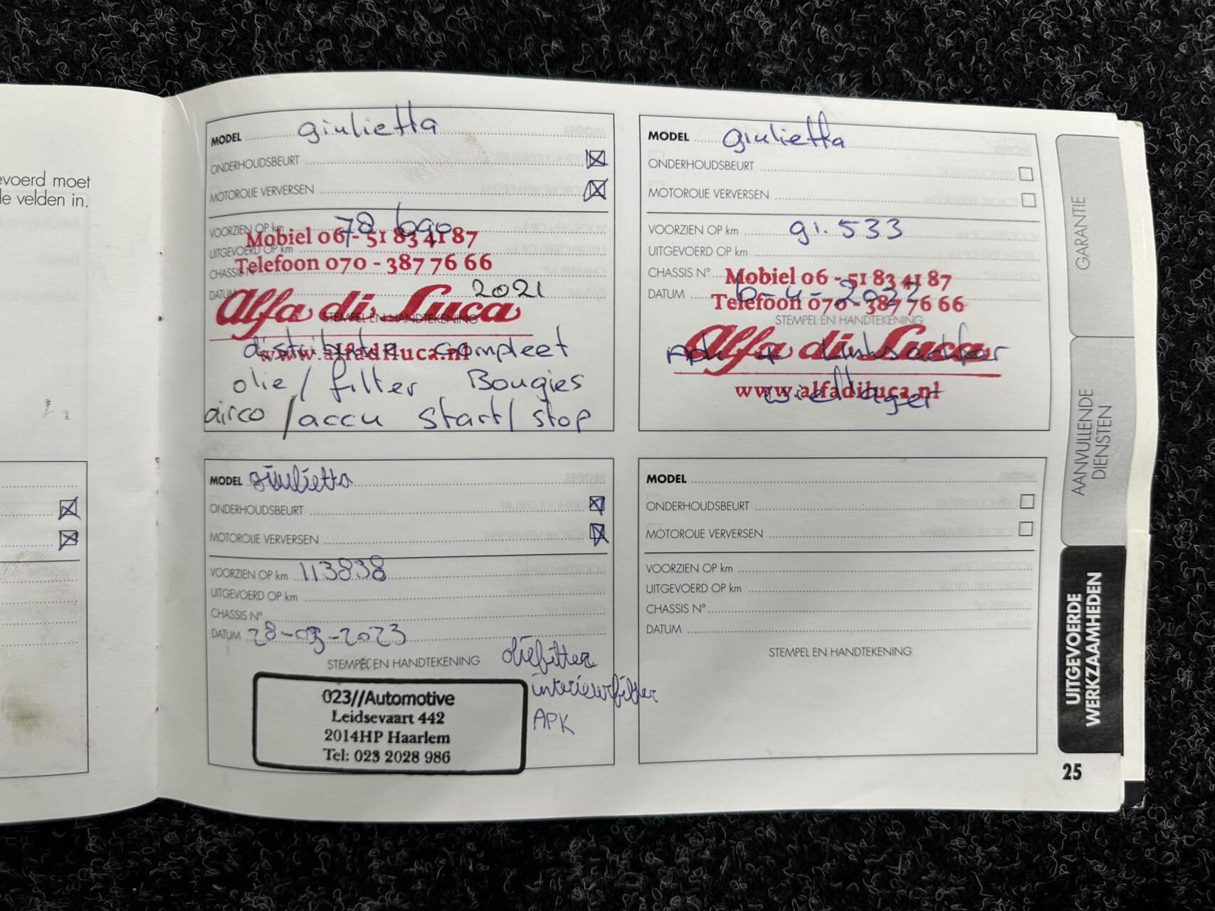 Foto van Alfa Romeo Giulietta