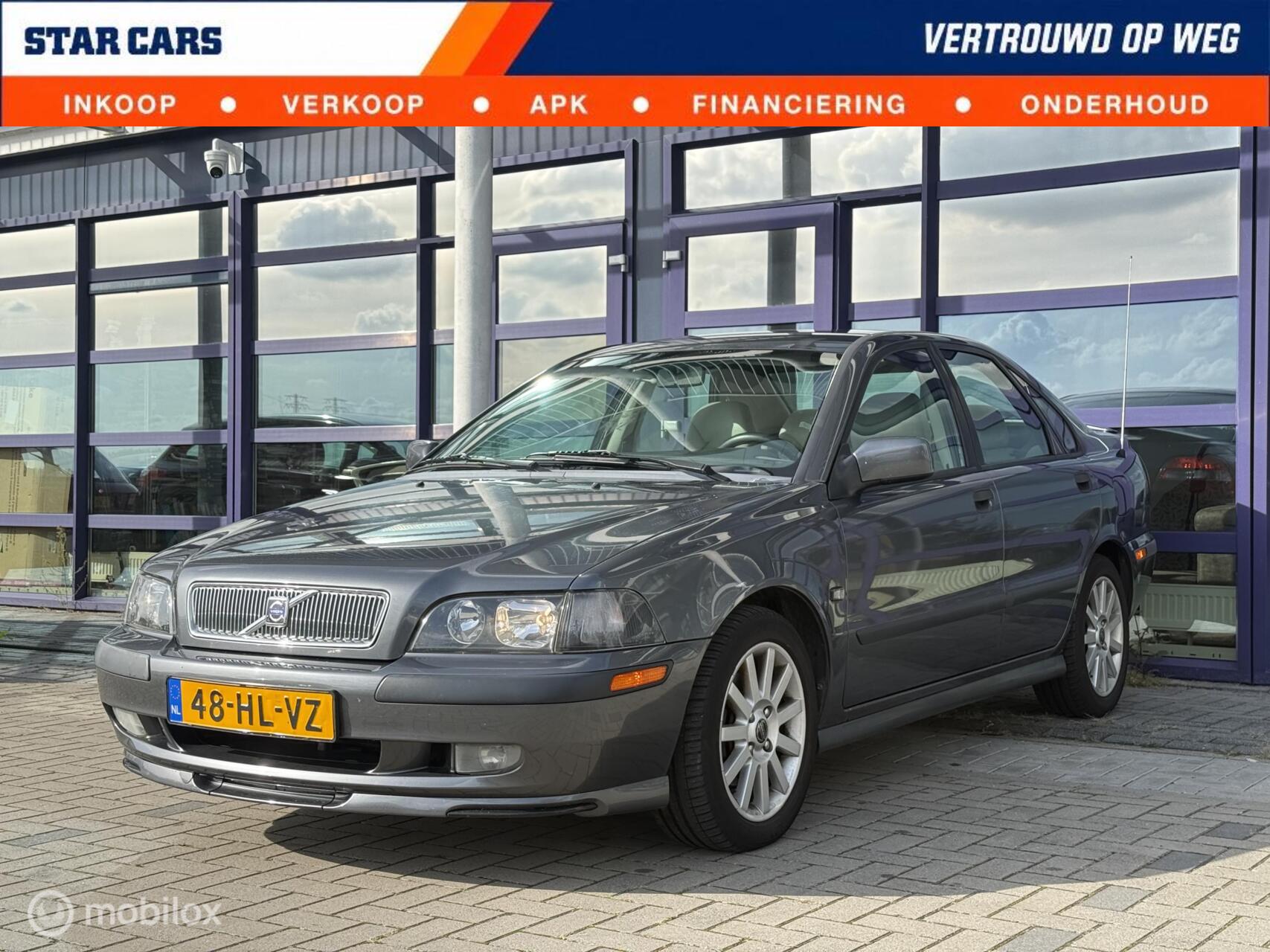 Volvo S40 1.8 Dynamic| Airco| Cruise| AUTOMAAT| D-Riem Vervangen 2001 - voorkant