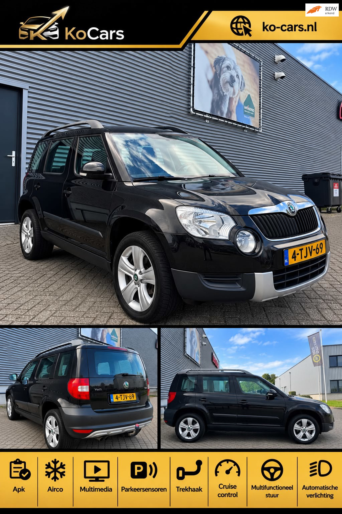 Skoda Yeti 1.2 TSI Ambition 2013 - voorkant