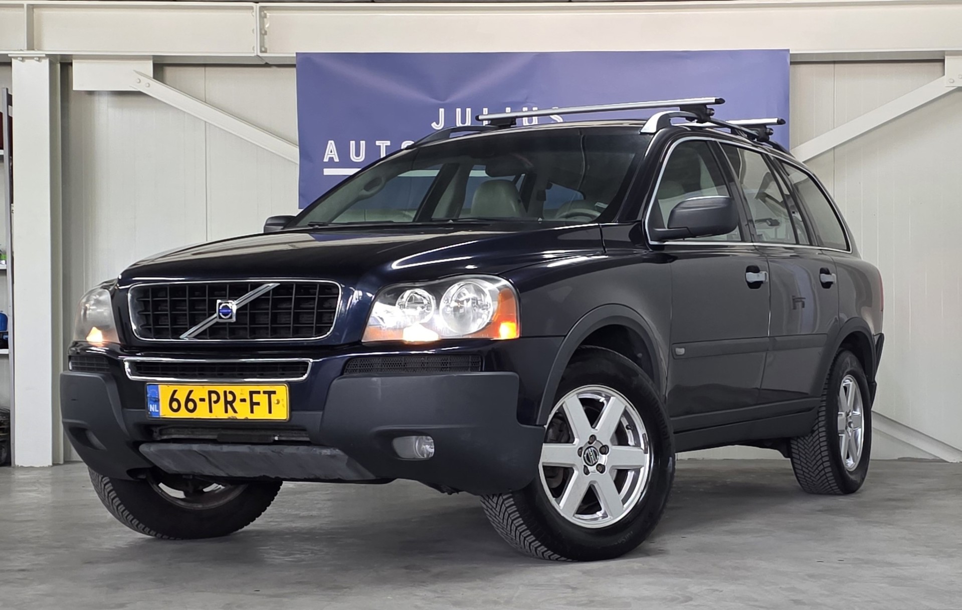 Volvo Xc90 2.5 T Exclusive 7P Handgeschakeld Trekhaak Schuif/Opendak Navi! 2004 - voorkant