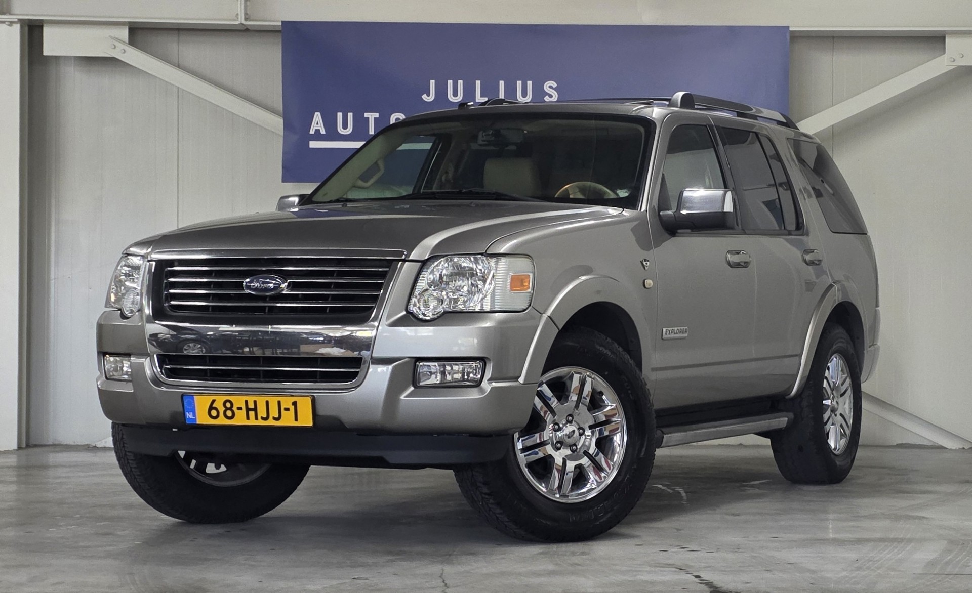 Ford Explorer 4.6 V8 7Persoons Trekhaak Schuif/Kantel Dak! 2008 - voorkant