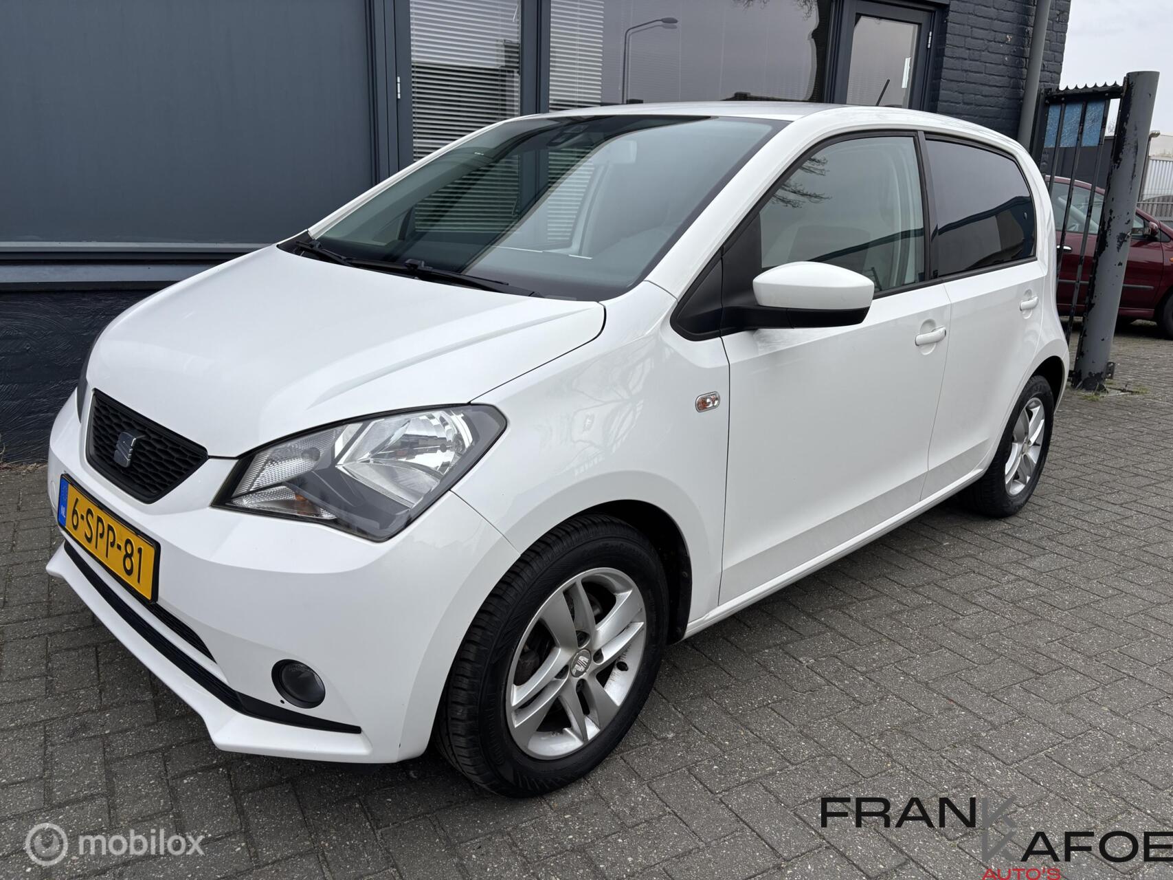 Seat Mii 1.0i Chill Out Airco LMV AUX Mistlampen Privacy glas 5drs 2013 - voorkant