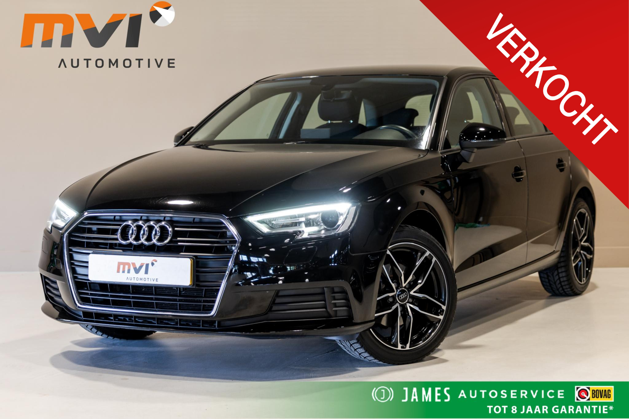 Audi A3 Sportback 30 TFSI Pro Line 2019 - voorkant