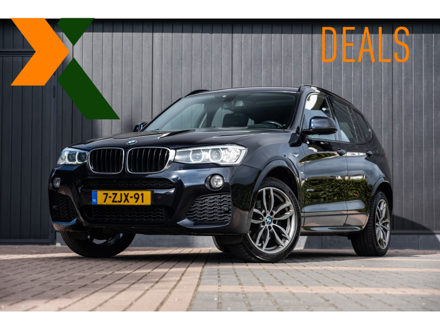 BMW X3 Xdrive20i xDrive20i High Exec. | M pakket | Pano | Leder | Sportstoelen | toelverw. 2015 - voorkant