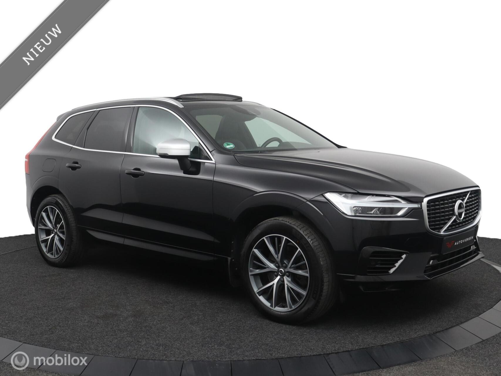 Volvo Xc60 T8 Twin Engine 2.0 T8 Twin Engine AWD R-Design |SOH 91.4% | Trekhaak | Stoelverwarming + Achterbank Verwarming 2019 - voorkant