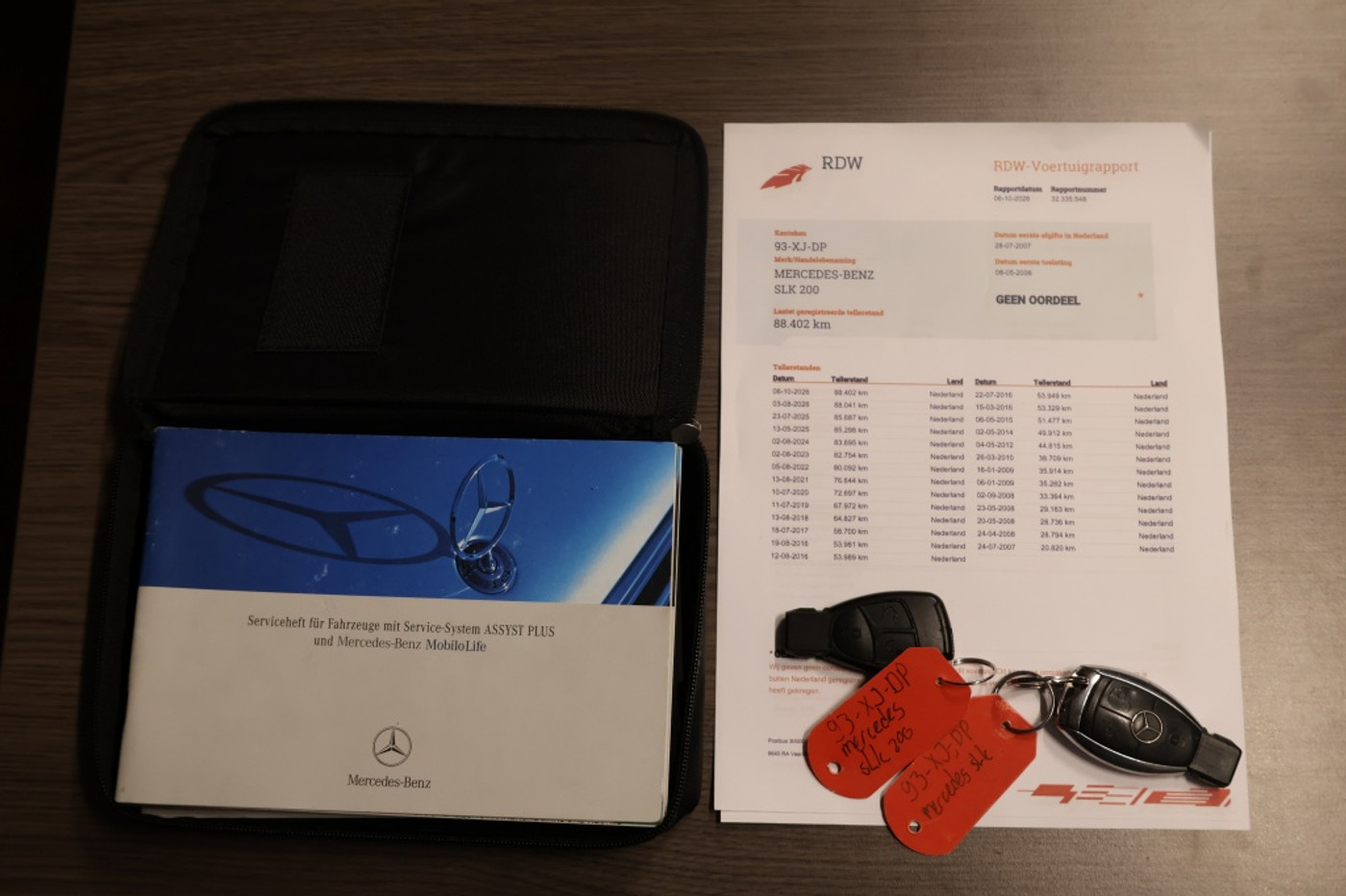 Foto van Mercedes-Benz SLK 200 Kompressor