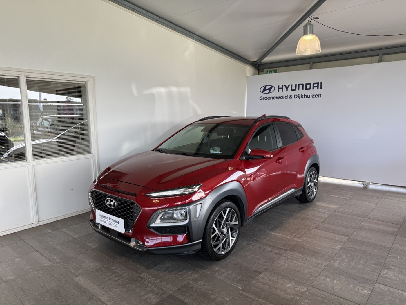 Hyundai Kona 1.6 GDI HEV Premium 2020 - voorkant