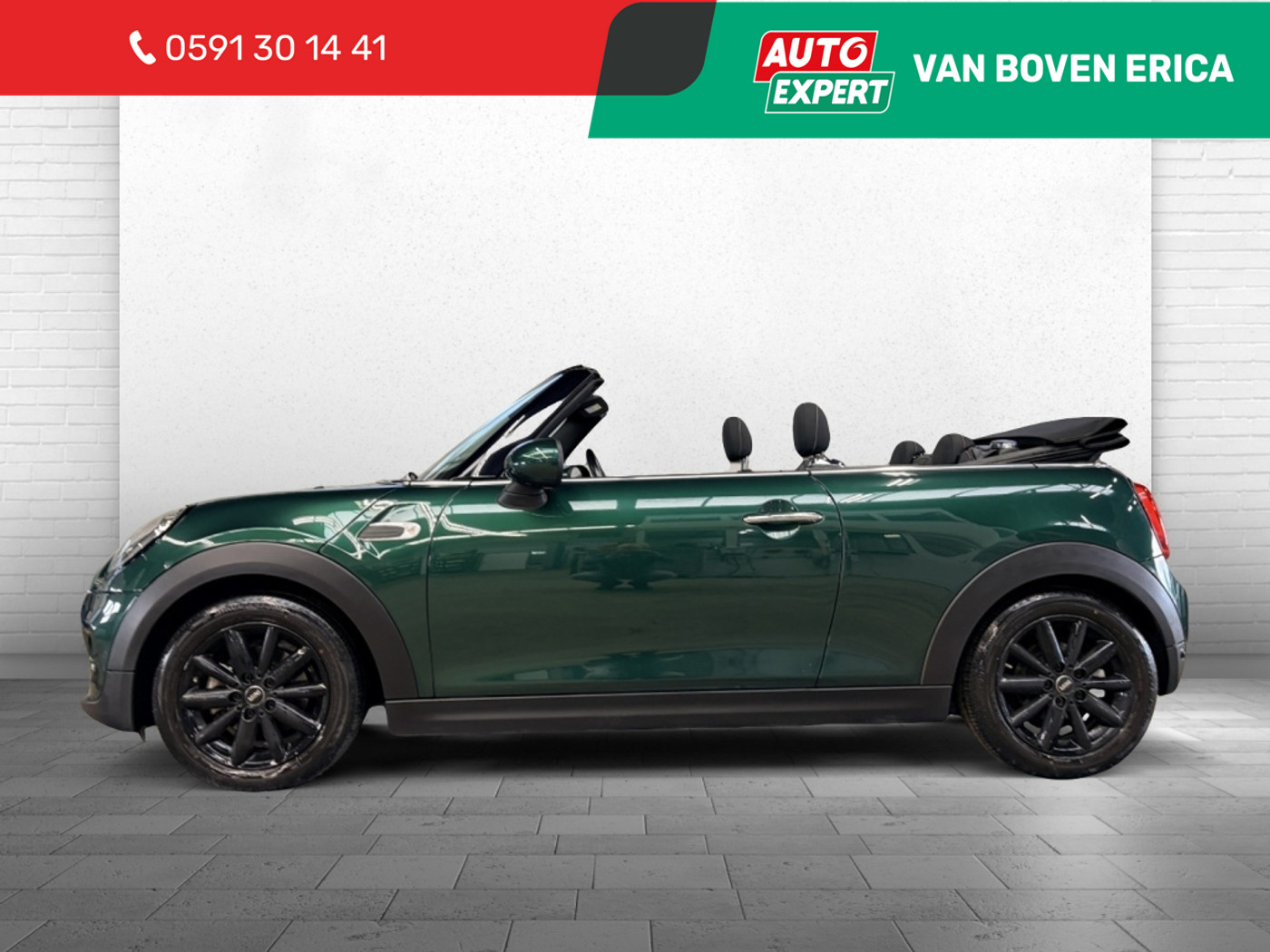 Mini Mini Cabrio 1.5 Cooper Pepper Serious Business 2016 - voorkant