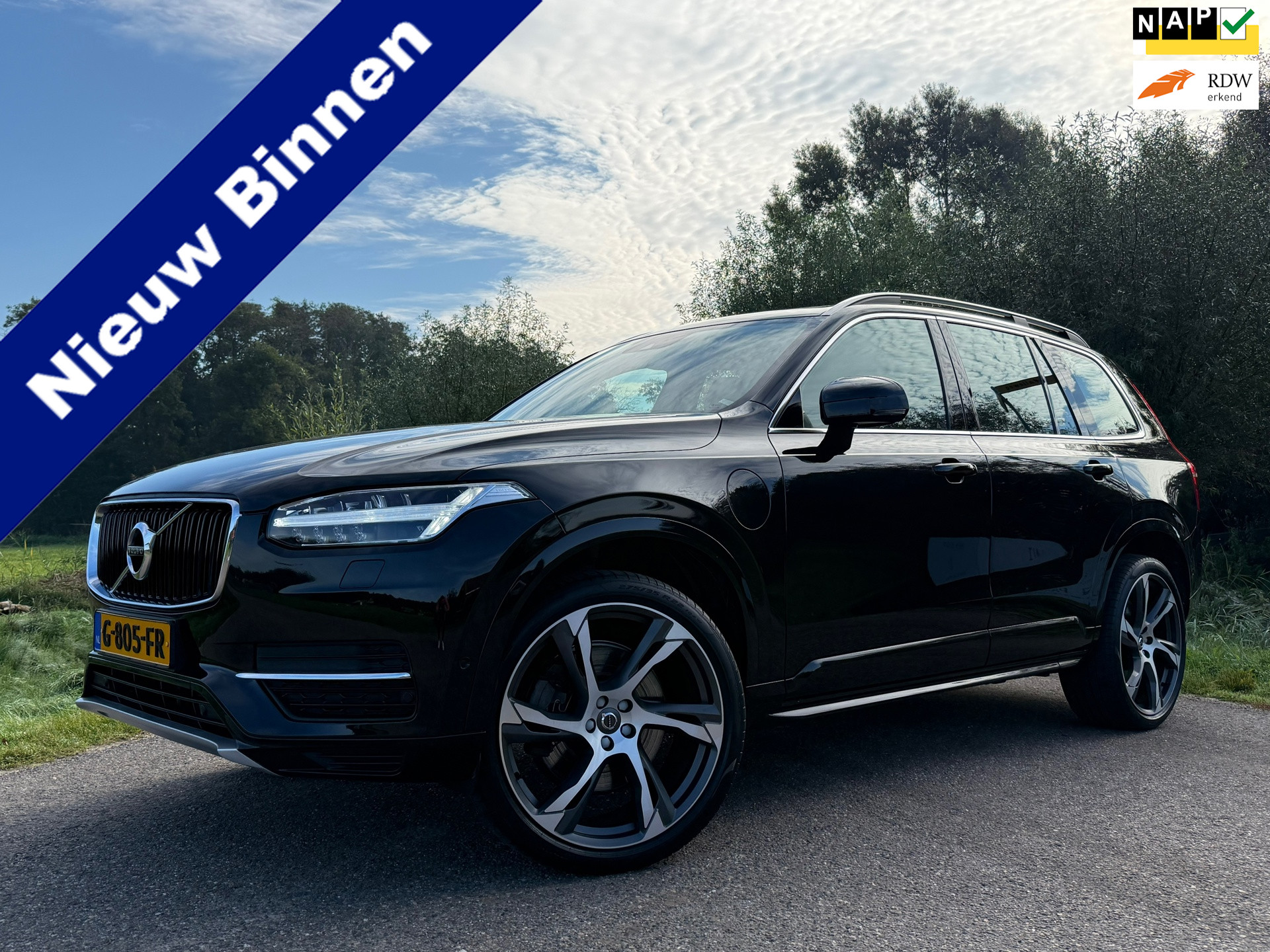 Volvo Xc90 T8 Twin Engine 2.0 T8 Twin Engine AWD Momentum / Perfect onderhouden / Slechts 53.762KM / Panoramadak / Camera / Harman-Kardon / Leder 2019 - voorkant
