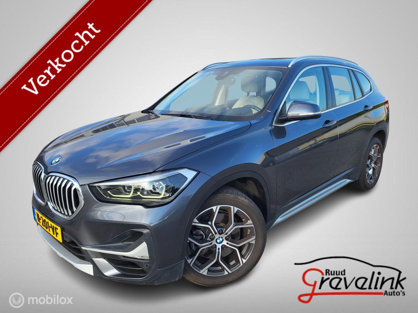 BMW X1 Sdrive20i sDrive20i VDL Nedcar Edition 192 PK AUTOMAAT Navi Leer 2020 - voorkant