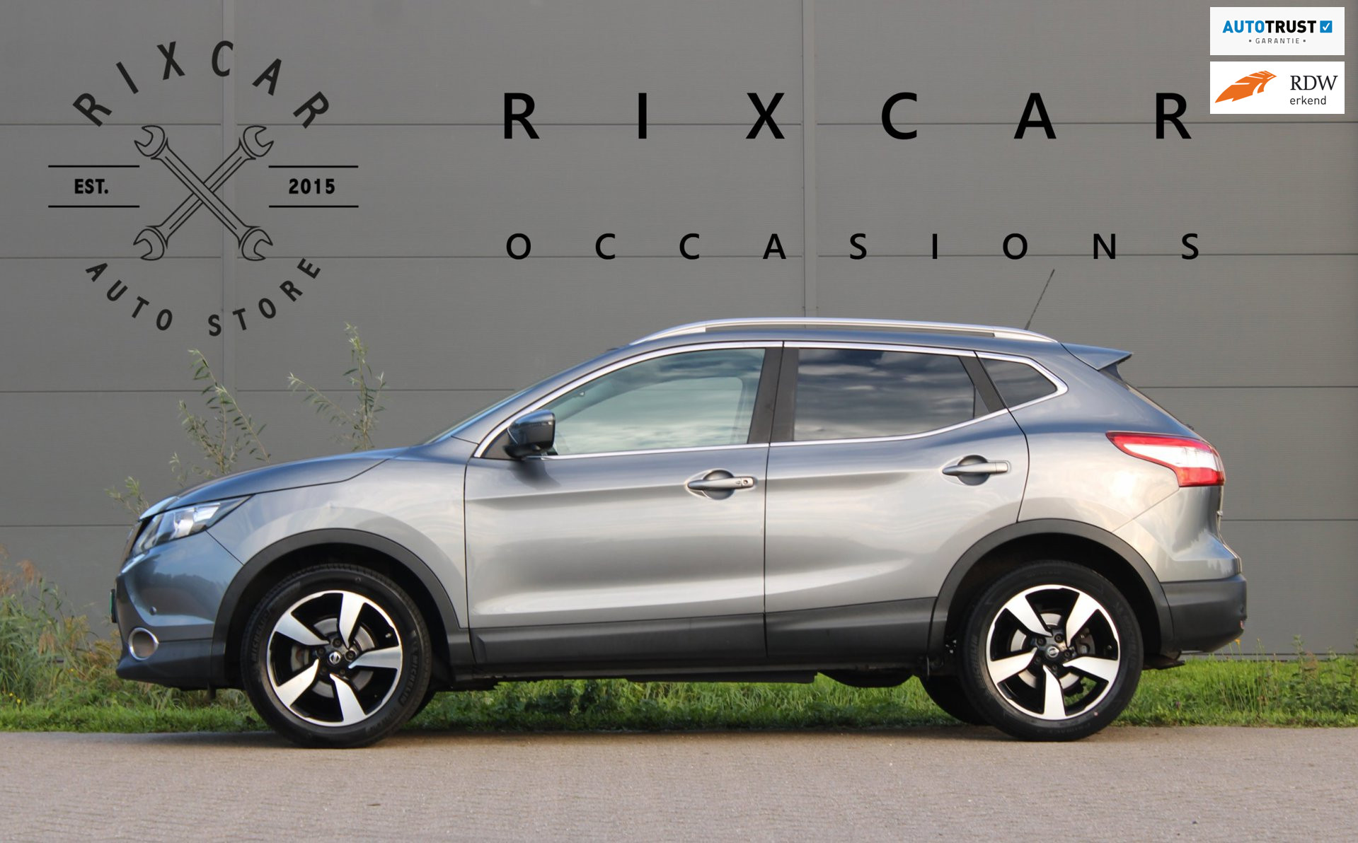 Nissan Nissan Qashqai 1.2 ConnectEdition Panodak Navi 360Camera 18INCH !!NIEUWBINNEN!! 2014 - voorkant