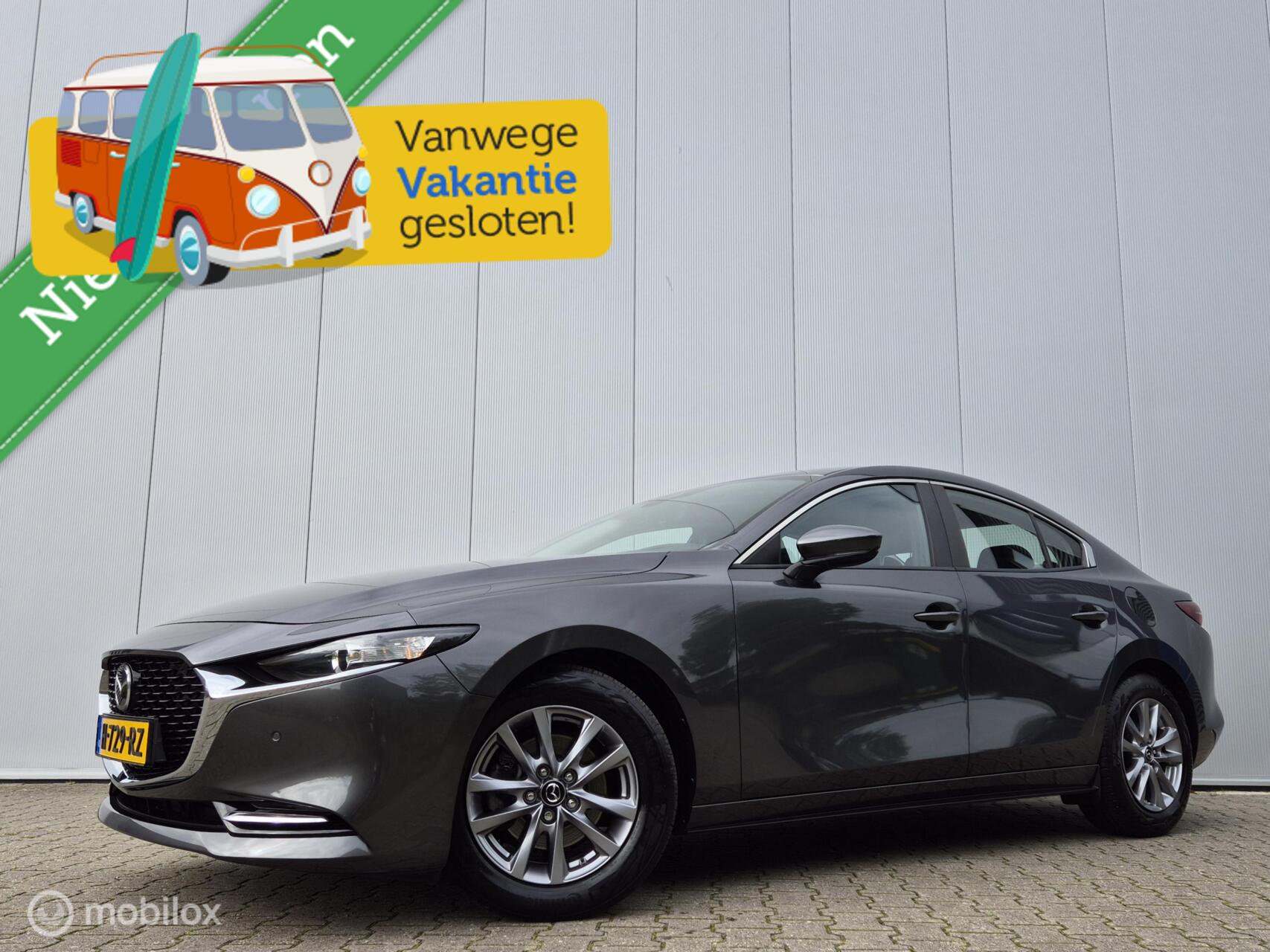 Mazda Mazda3 2.0 E-SKYACTIV-X M HYBRID 180 COMFORT MET BOSE AUTOMAAT/KEYLESS/LED/CAMERA/STOEL-STUURVERWARMING/HEAD-UP/ADAPTIVE CRUISE 2020 - voorkant