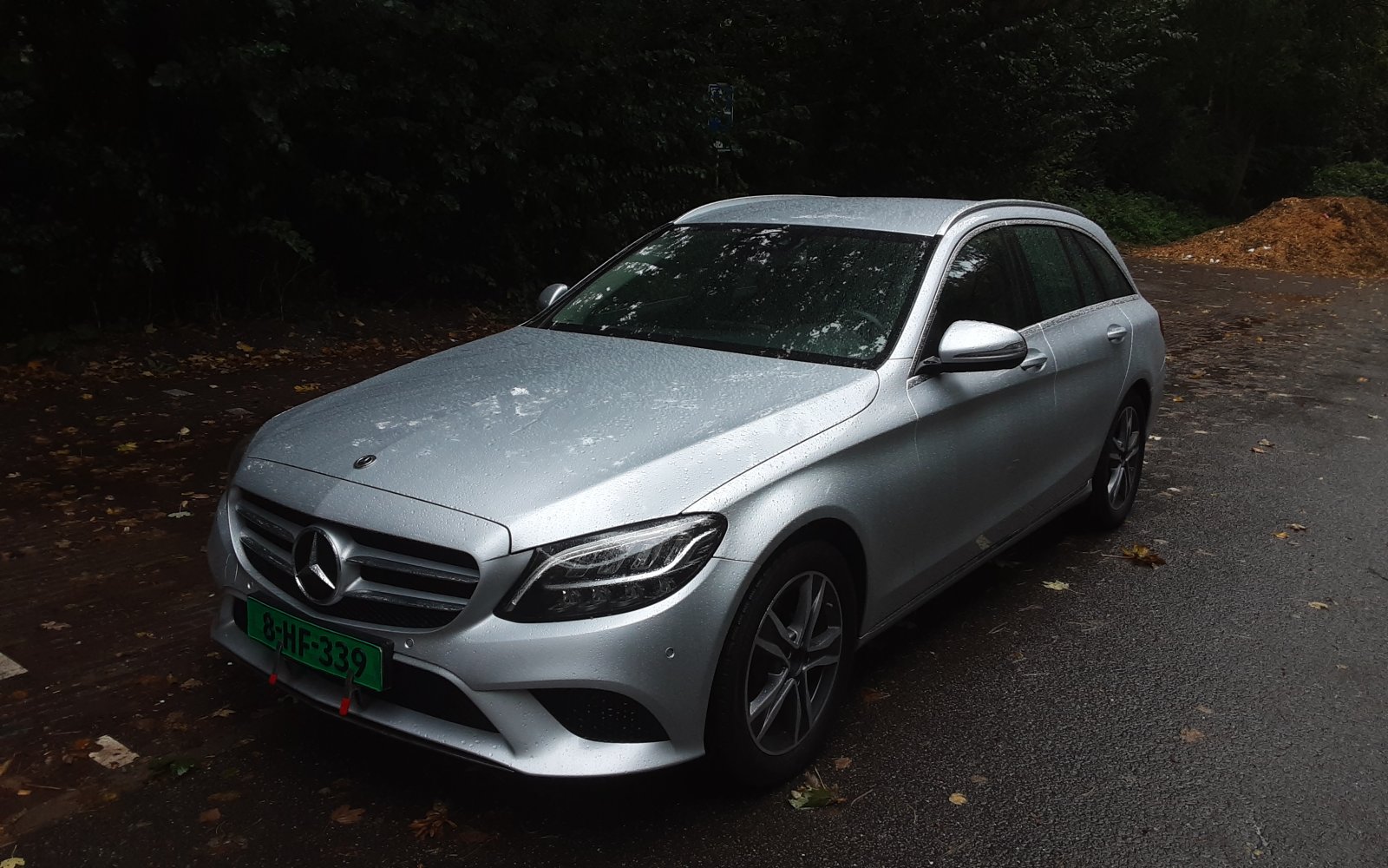 Mercedes-Benz C-klasse Estate 180 Premium Plus Pack Leer Navi Carplay 2019 - voorkant