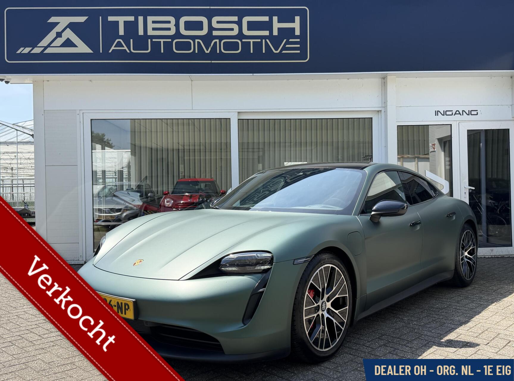 Porsche Taycan 4s 4S Performance 84 kWh BTW 5P Pano Adapt Cruise 2020 - voorkant