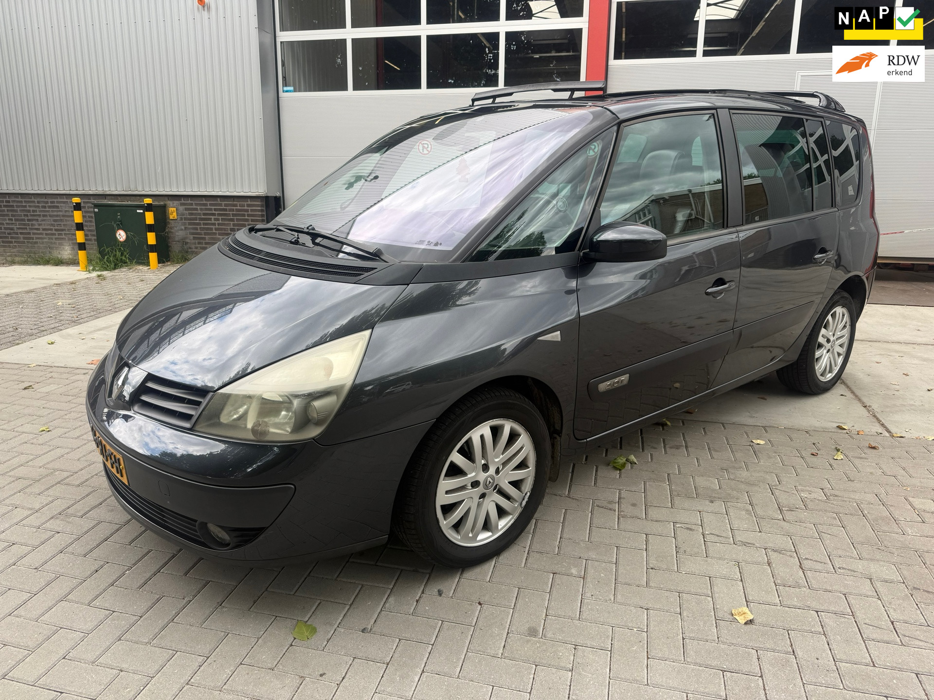 Renault Espace 2.0 T Privilège 6 pers Automaat trekhaak apk 2005 - voorkant