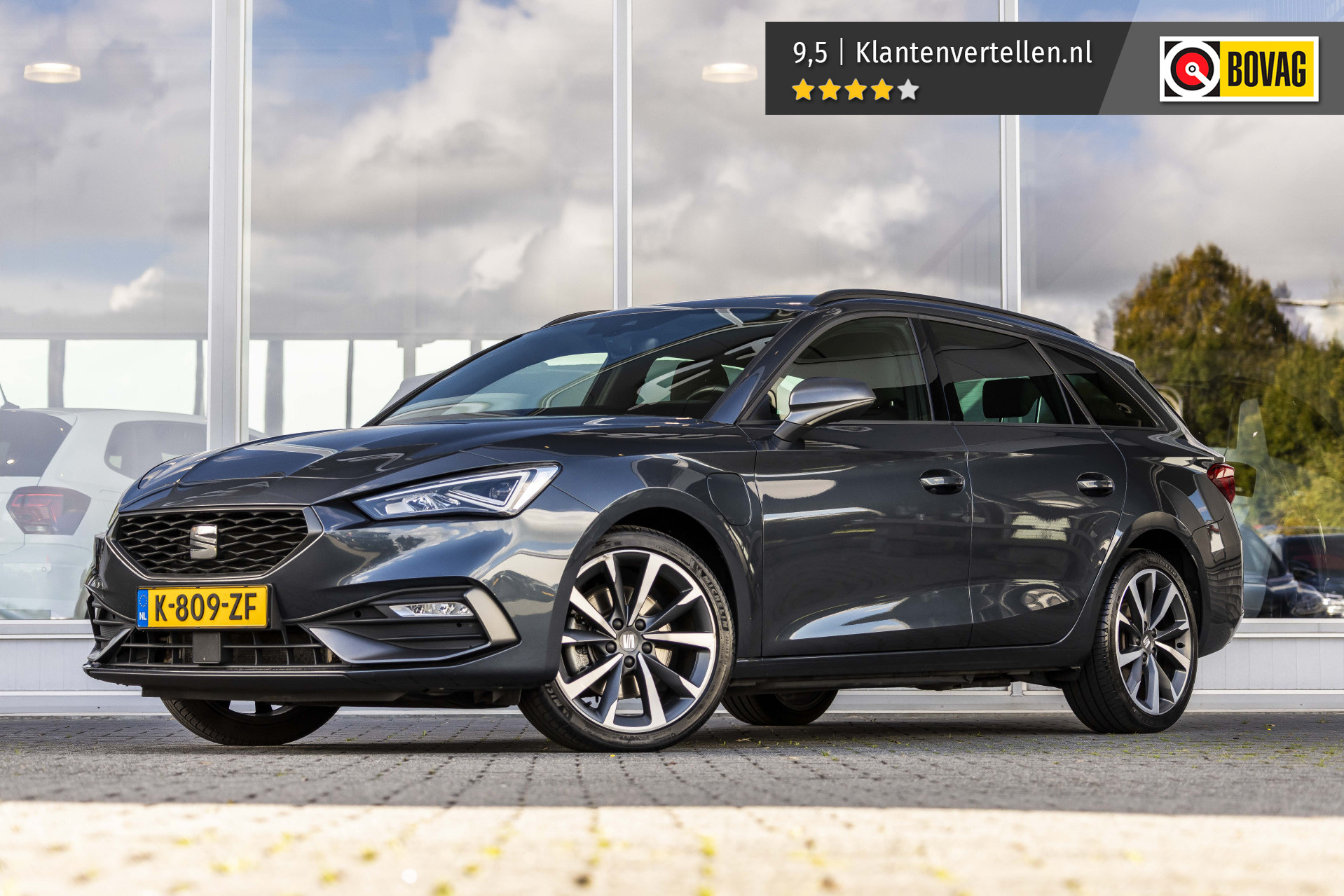 Seat Leon Sportstourer 1.4 TSI eHybrid PHEV FR 2021 - voorkant
