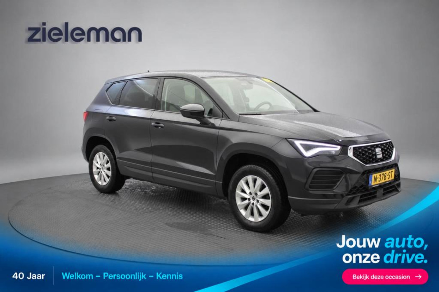 Seat Seat Ateca 1.0 TSI Reference - Carplay, Cruise, Clima 2022 - voorkant