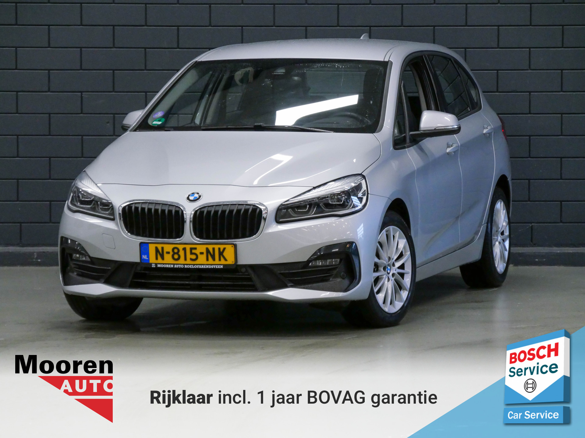 BMW 218i Active Tourer 218i Automaat Business Edition 2021 - voorkant