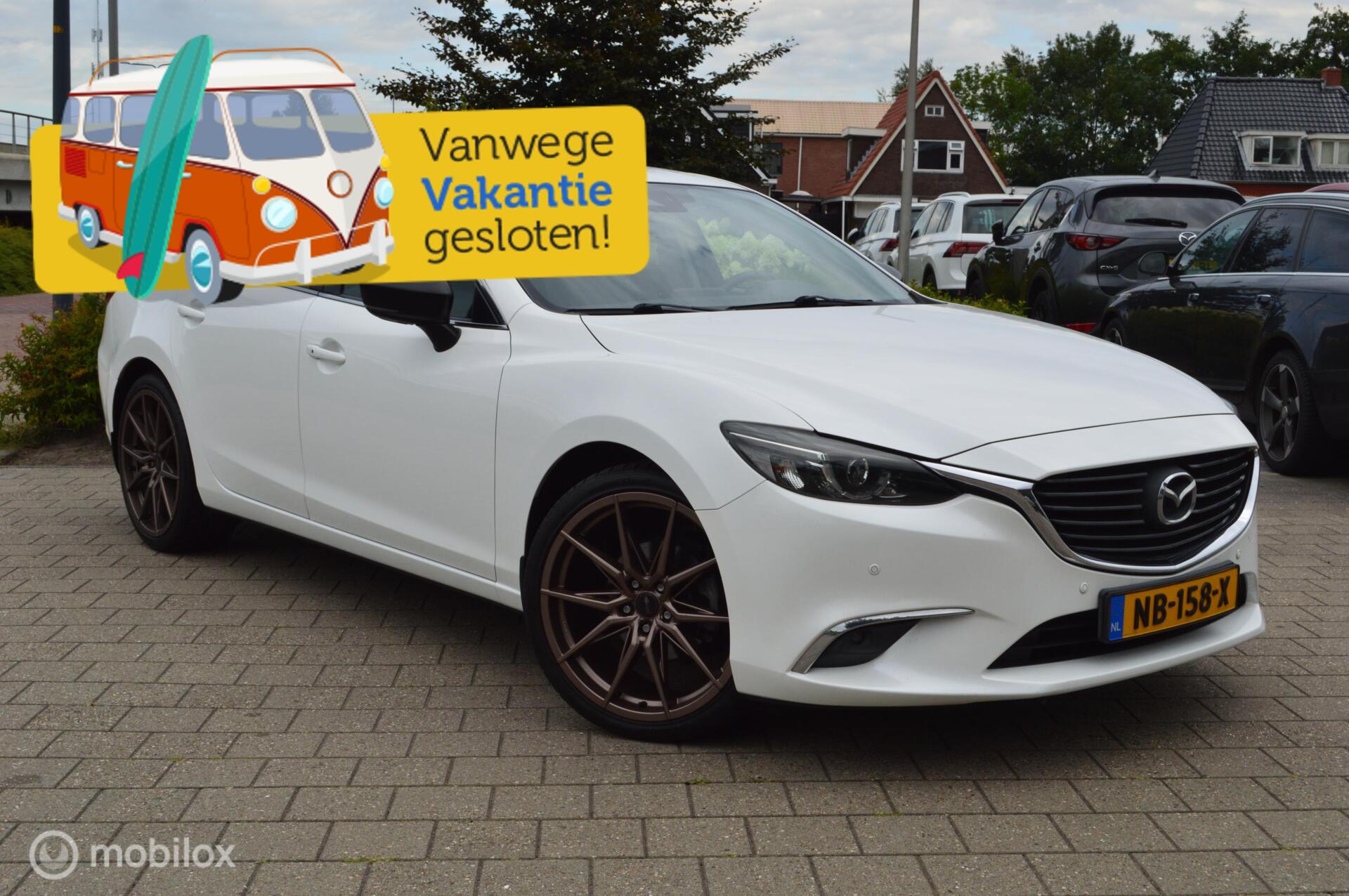 Mazda Mazda6 2.0 SkyActiv-G 165 Skylease GT 2017 - voorkant
