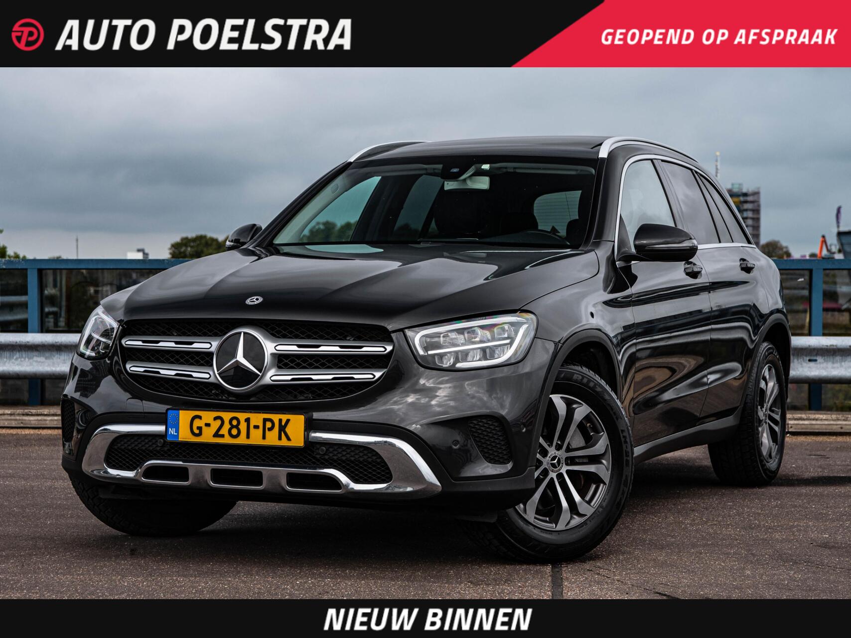 Mercedes-Benz GLC 200 200 Business Solution Facelift | Panoramadak | Leder | Camera | Stoelverwarming | LED | Apple Carplay/Android Auto | Dealeronderhouden 2019 - voorkant