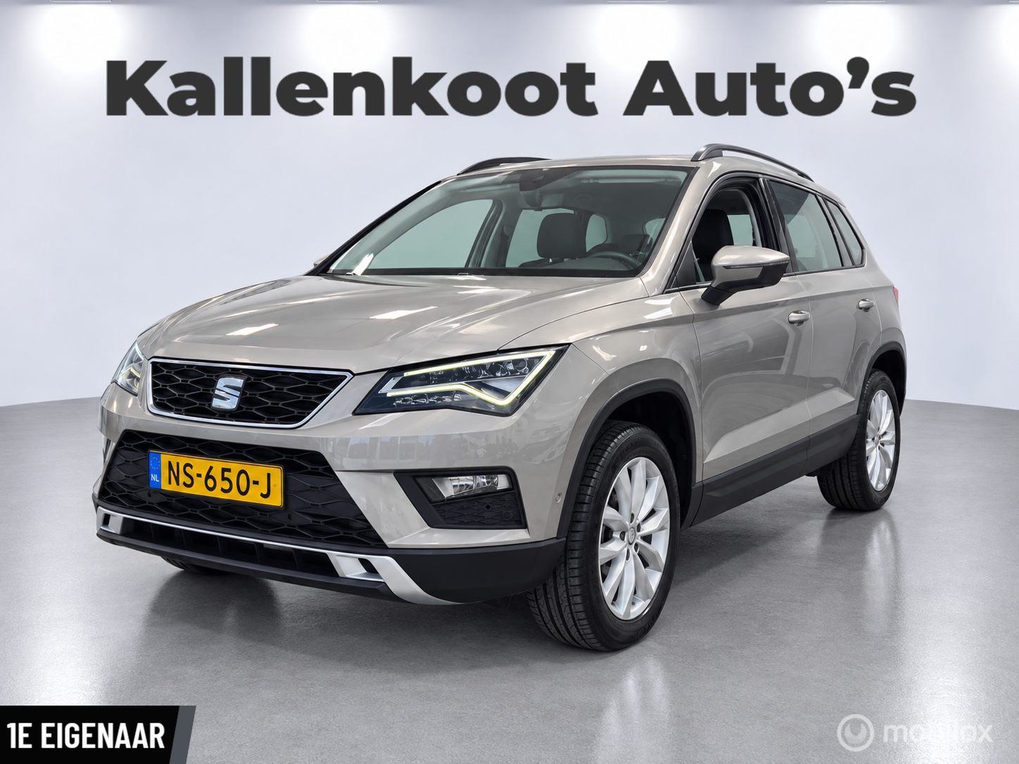 Seat Ateca 1.4 EcoTSI Style, 1e Eigenaar, Dealer onderhouden! 2017 - voorkant