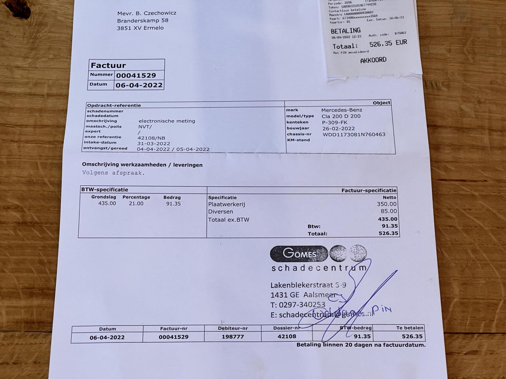 Foto van Mercedes-Benz Cla 200 D