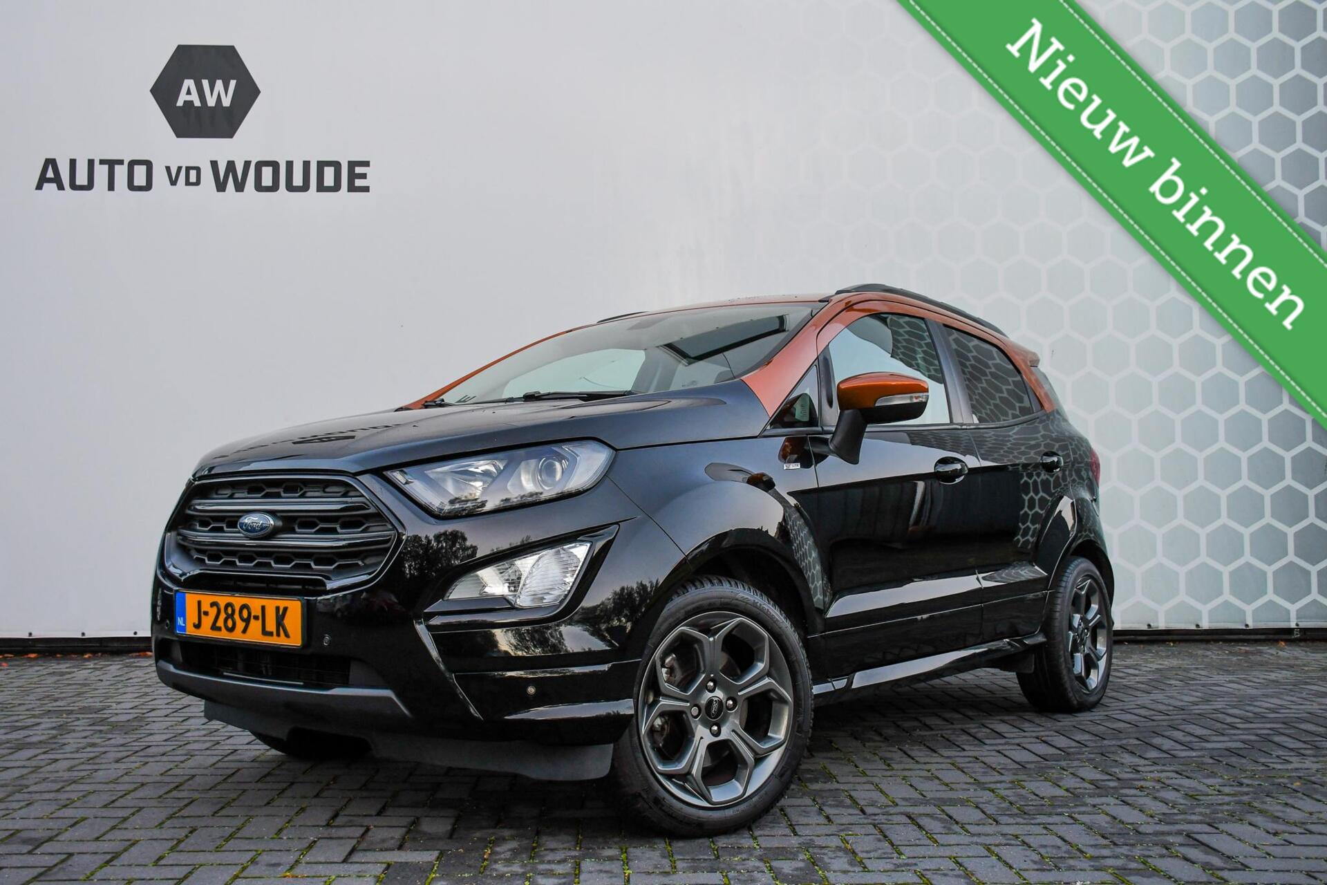 Ford Ecosport 1.0 EcoBoost Titanium Stoelverwarming Trekhaak 2018 - voorkant