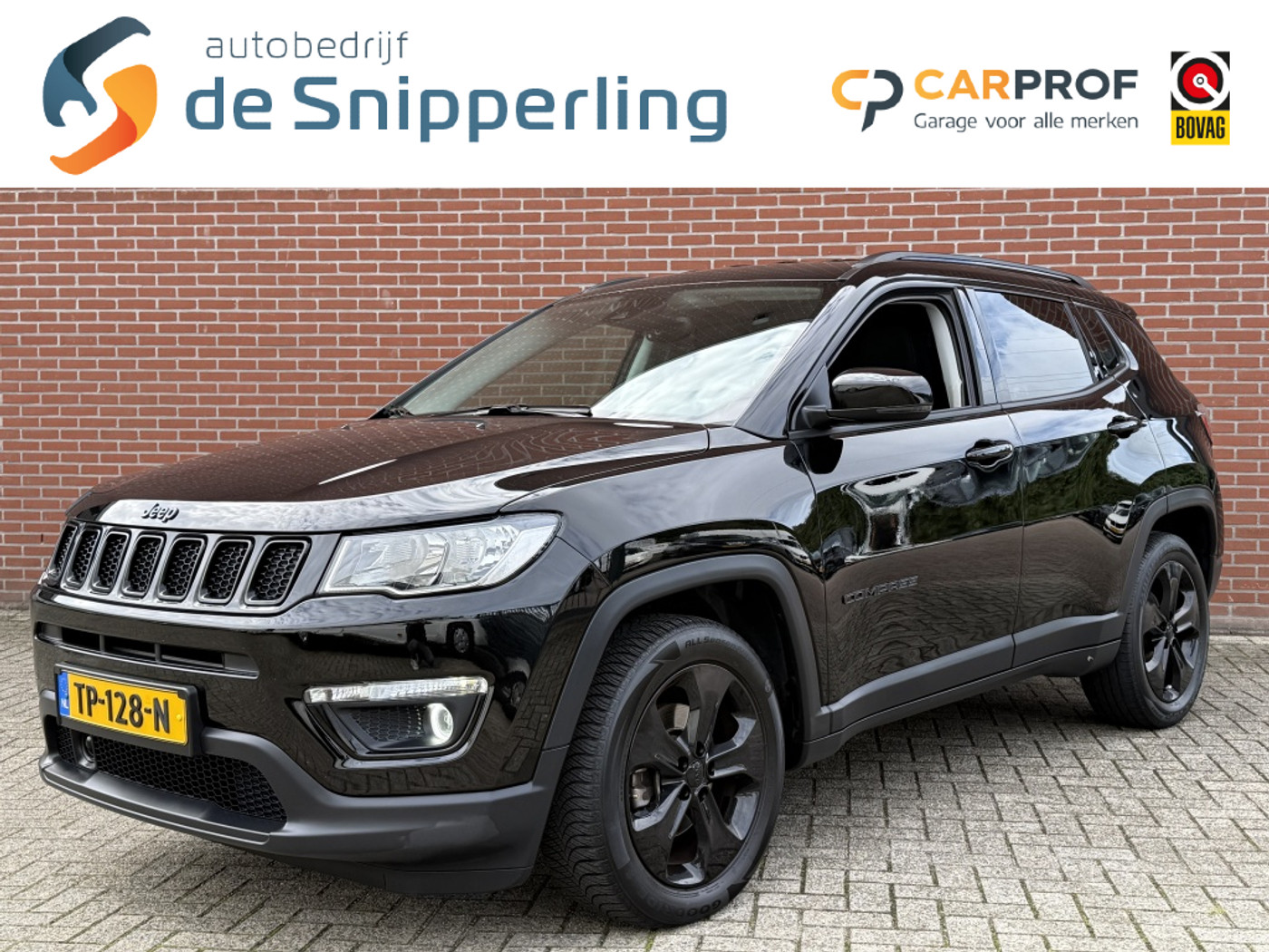 Jeep Compass 1.4 M.Air Night Eagle NAVI CLIMA CRUISE CAMERA PDC HARMAN/KARDON 2018 - voorkant