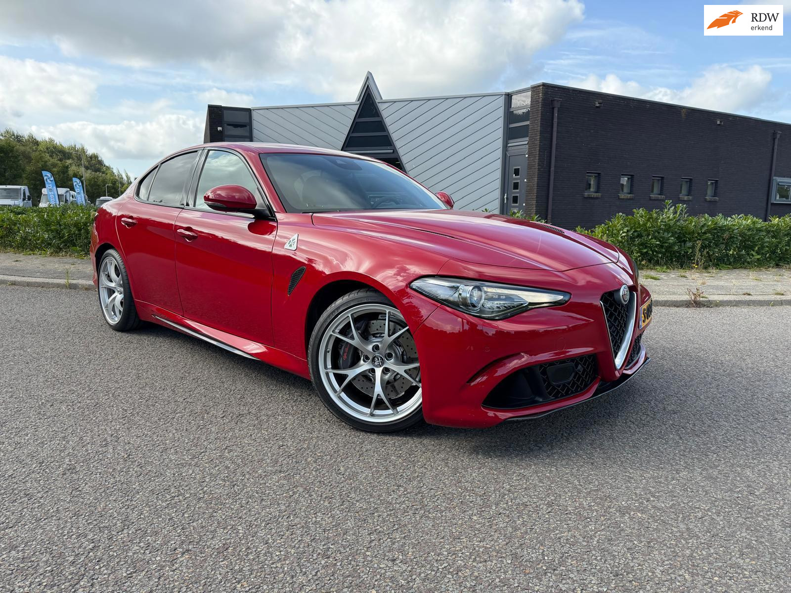 Alfa Romeo Giulia Quadrifoglio 2.9 V6 Quadrifoglio 2019 - voorkant
