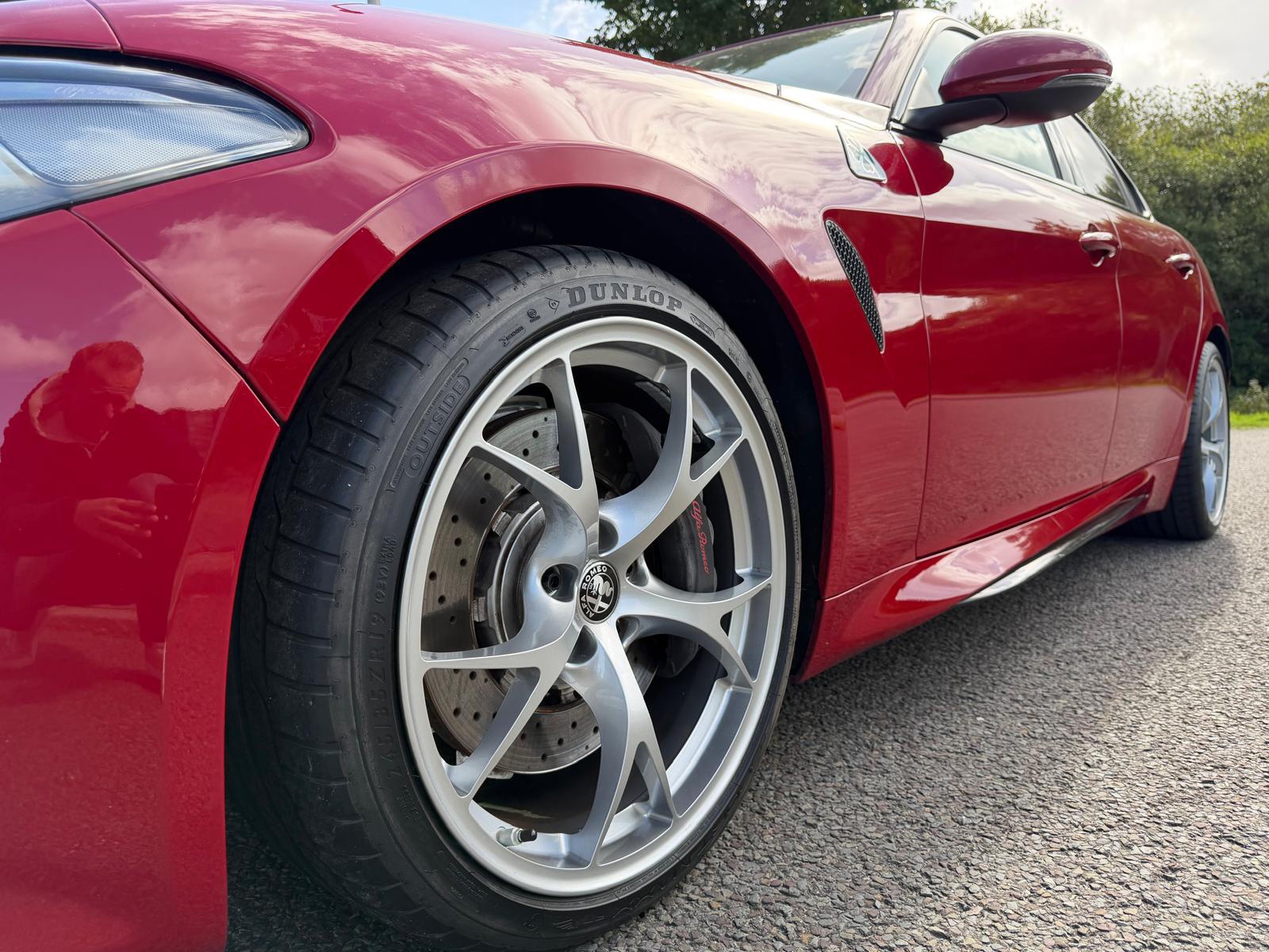 Foto van Alfa Romeo Giulia Quadrifoglio