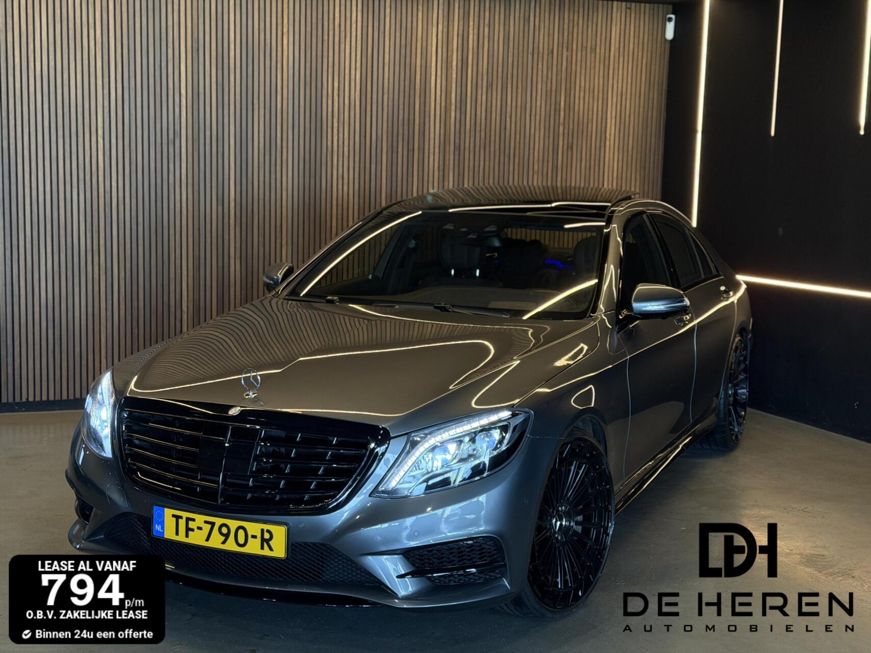 Mercedes-Benz S 500 4Matic 500 4Matic Prestige Plus|Pano|22"|Chaffeurs Pakket 2016 - voorkant