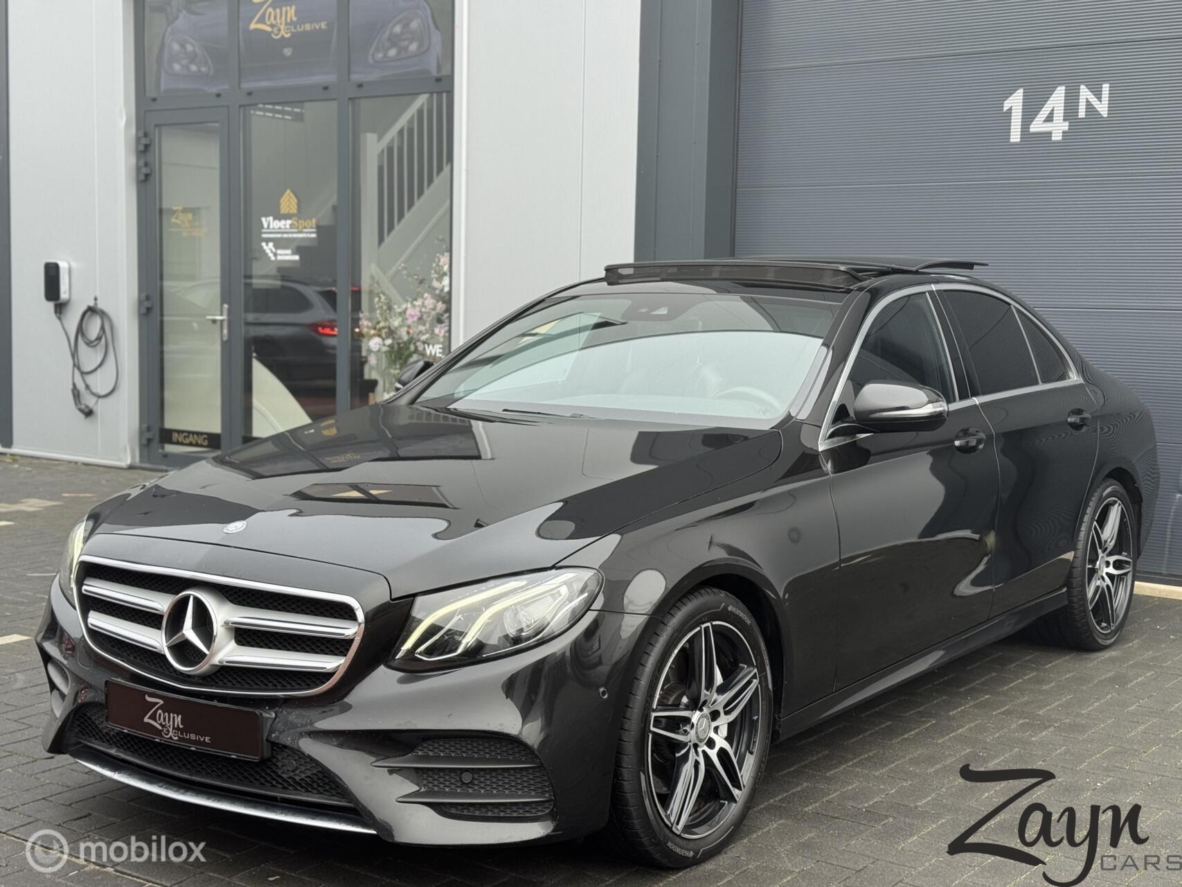 Mercedes-Benz E 220 D 220D | AMG | Pano | Widescreen | 19'' | 2016 - voorkant