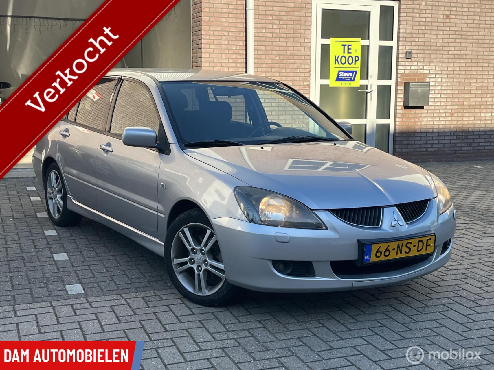 Mitsubishi Mitsubishi Lancer Wagon 1.6 Sport Airco, APK, NAP! Rijdt en schakelt prima! 2004 - voorkant