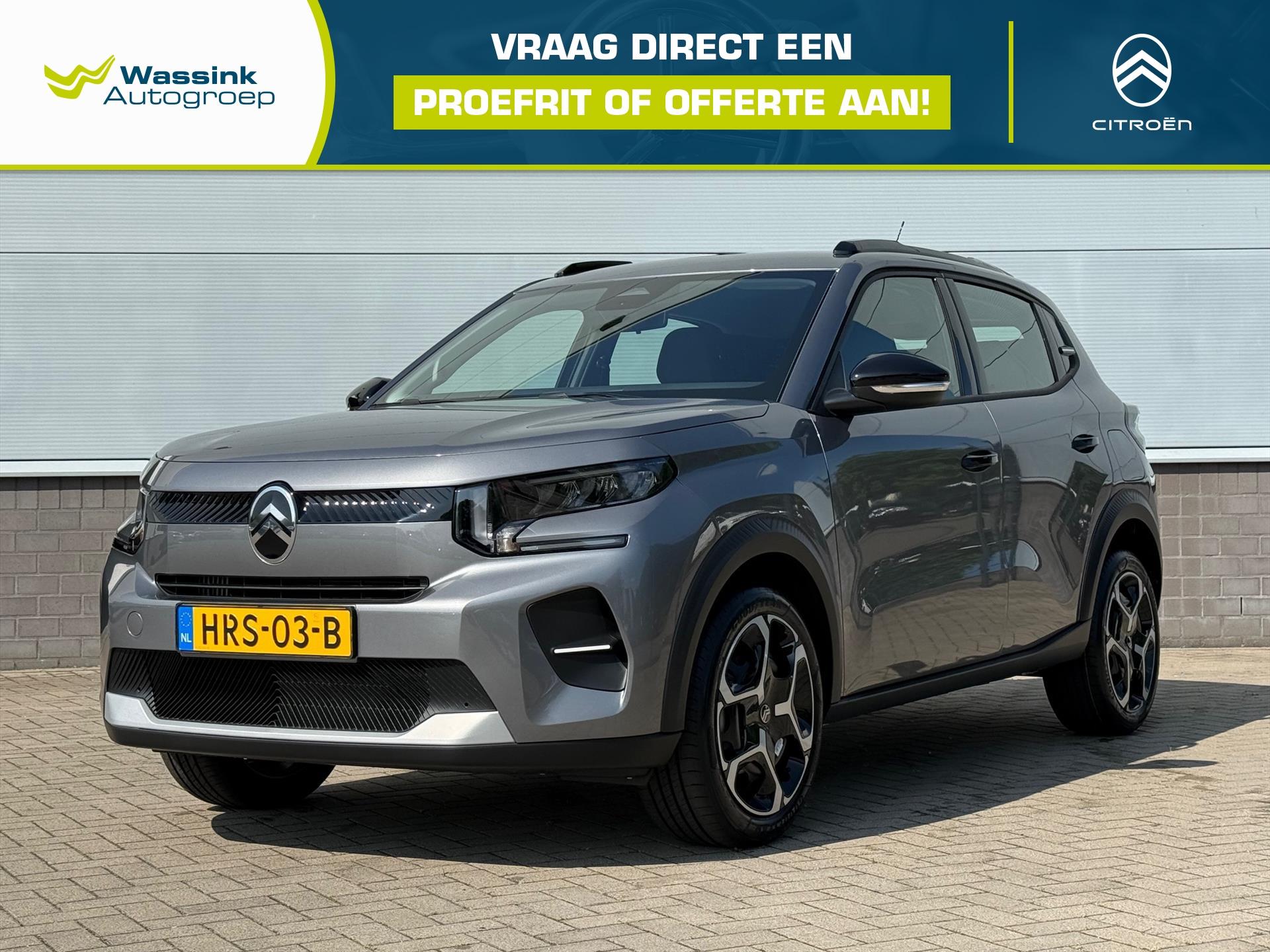 Citroën C3 Turbo 100 pk Plus | Apple Carplay / Android 2025 - voorkant