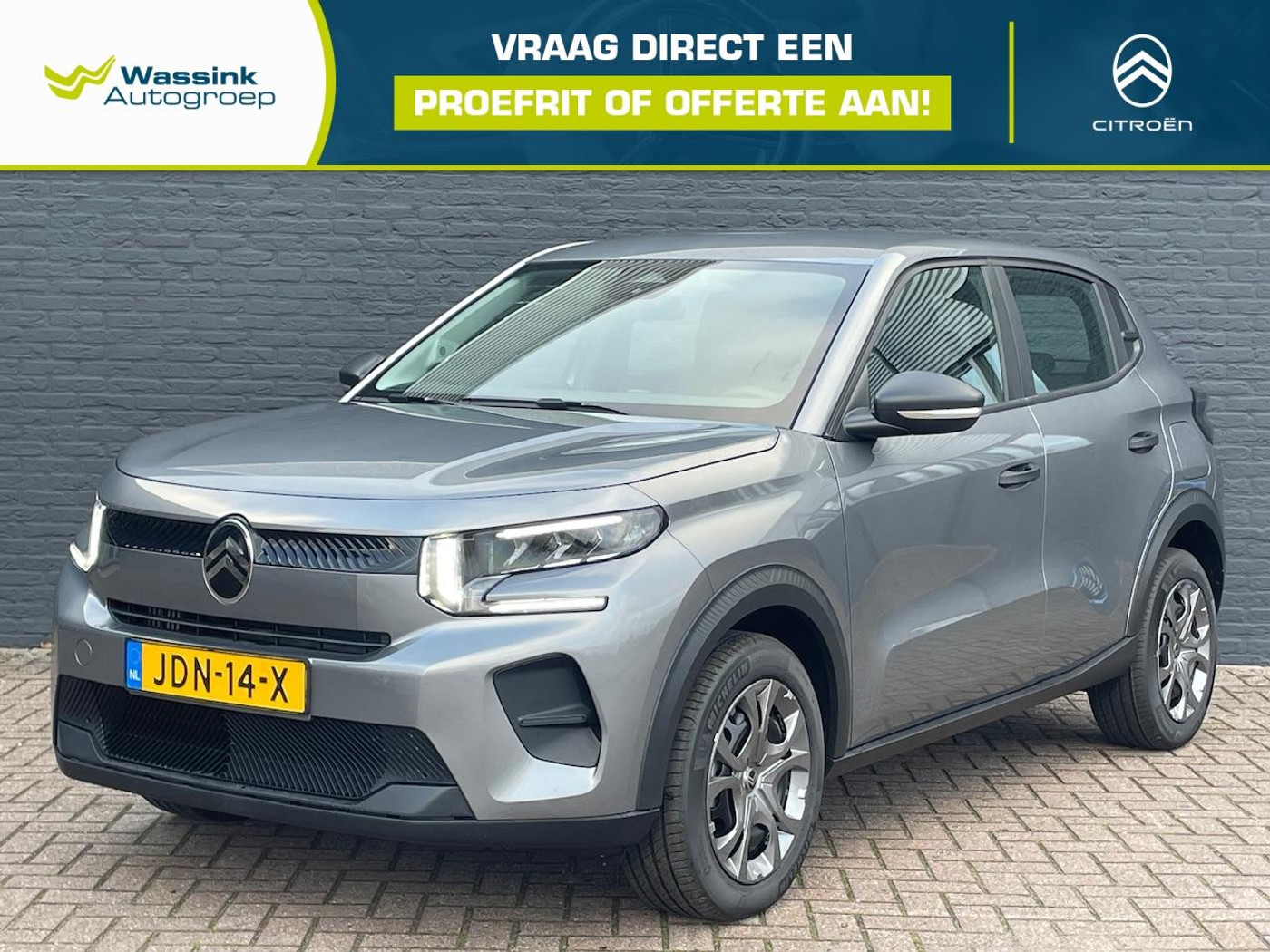 Citroën C3 1.2 Turbo 100pk You I Cruise Control I Bluetooth 2025 - voorkant