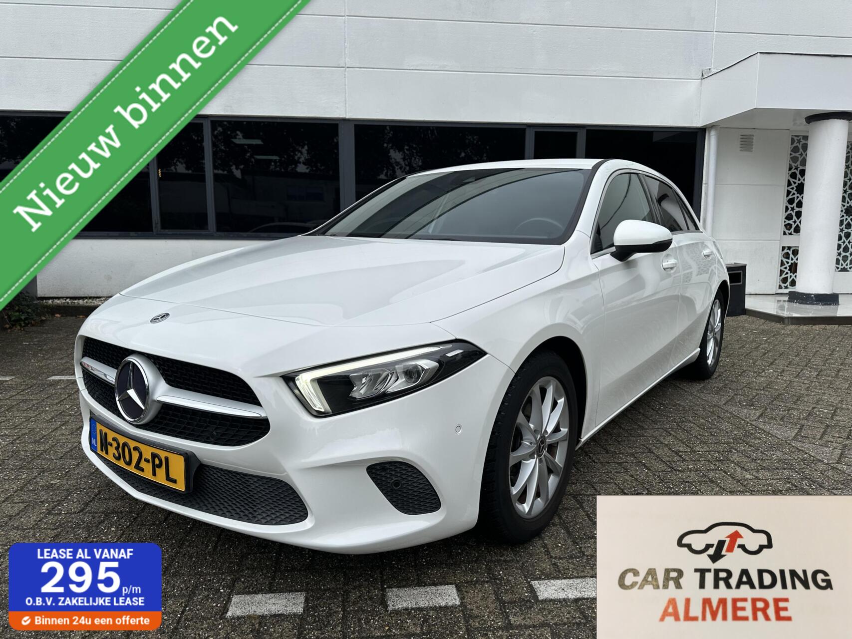 Mercedes-Benz A 200 200 Business Solution AMG, Carplay, Leder, Automaat, Inruil mogelijk. 2018 - voorkant