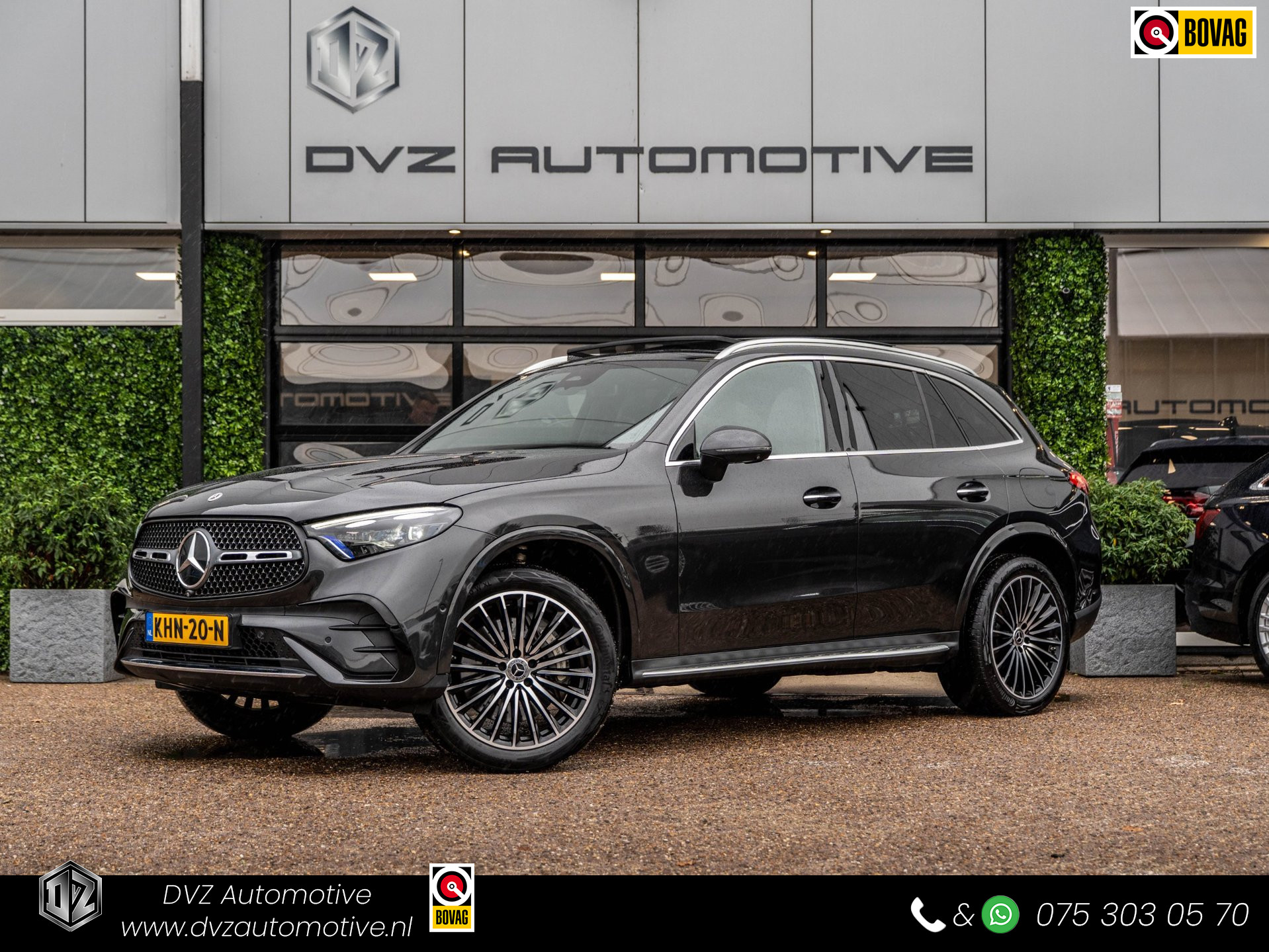 Mercedes-Benz Glc-klasse 300e 313PK 4MATIC AMG Line | Premium Plus | Pano | Memory | Trekhaak 2023 - voorkant
