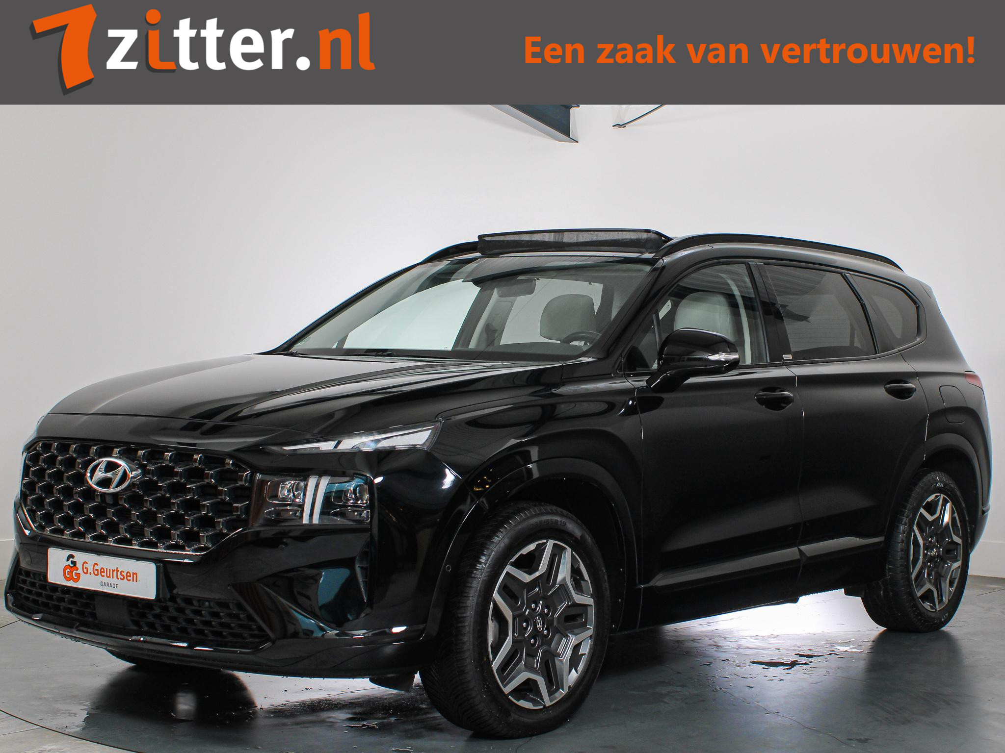 Hyundai Santa Fe 1.6 T-GDI PHEV Premium Plus Sky 7-Persoons, 2021 - voorkant
